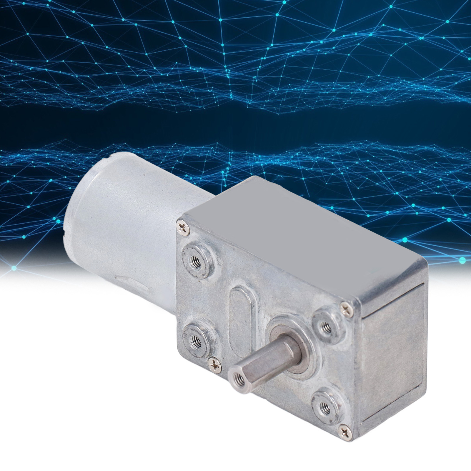 Xd32wb-370ysf Dc12v Getriebemotor, Schneckengetriebe, Miniatur-langsamläufermotor, 2w Langsamläufermotor, Einstellbar Vorwärts Und Rückwärts, 0-50 U/min.