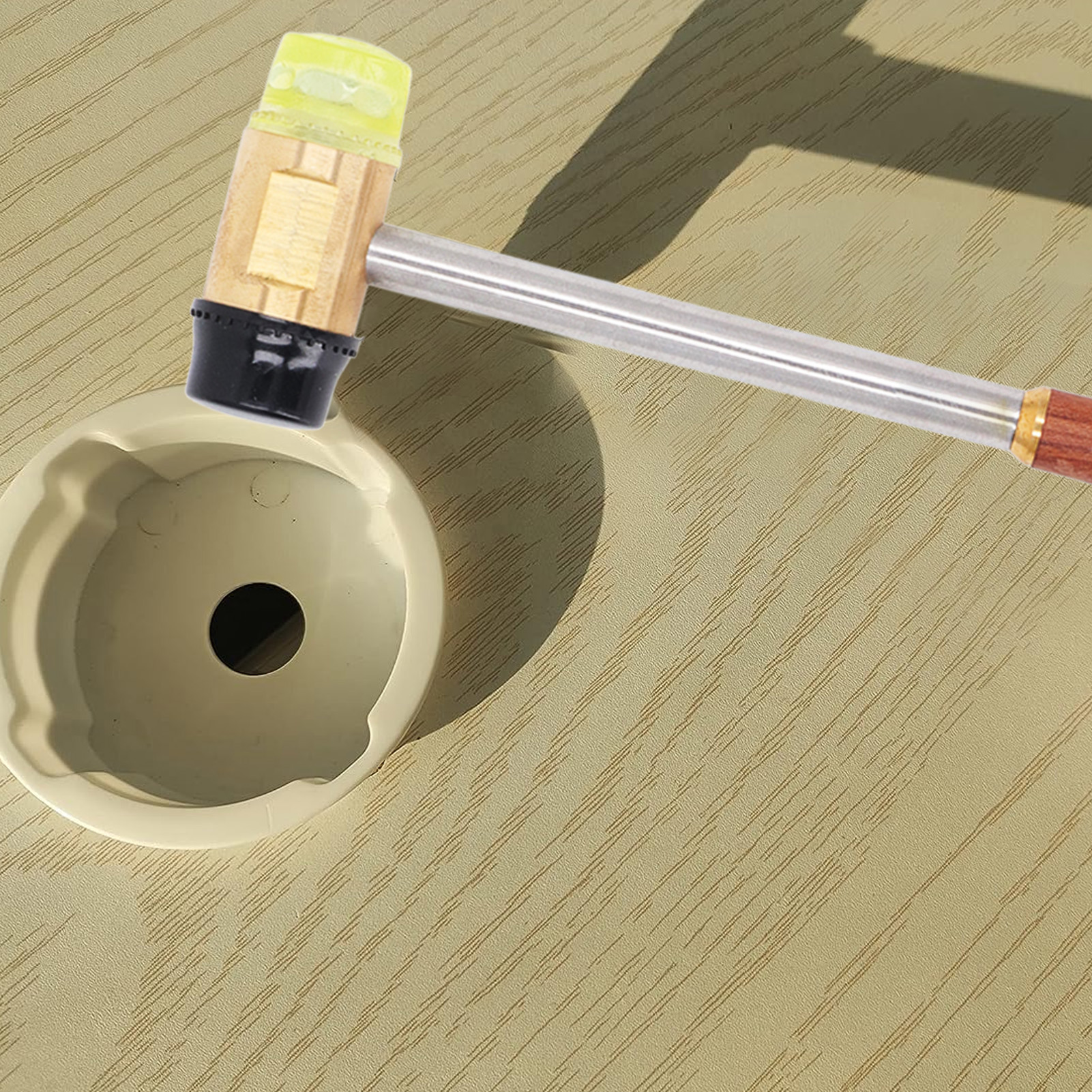 Ganwei Professioneller Multifunktionshammer Für Holzbearbeitung, Gummihammer Für Fliesenherstellung