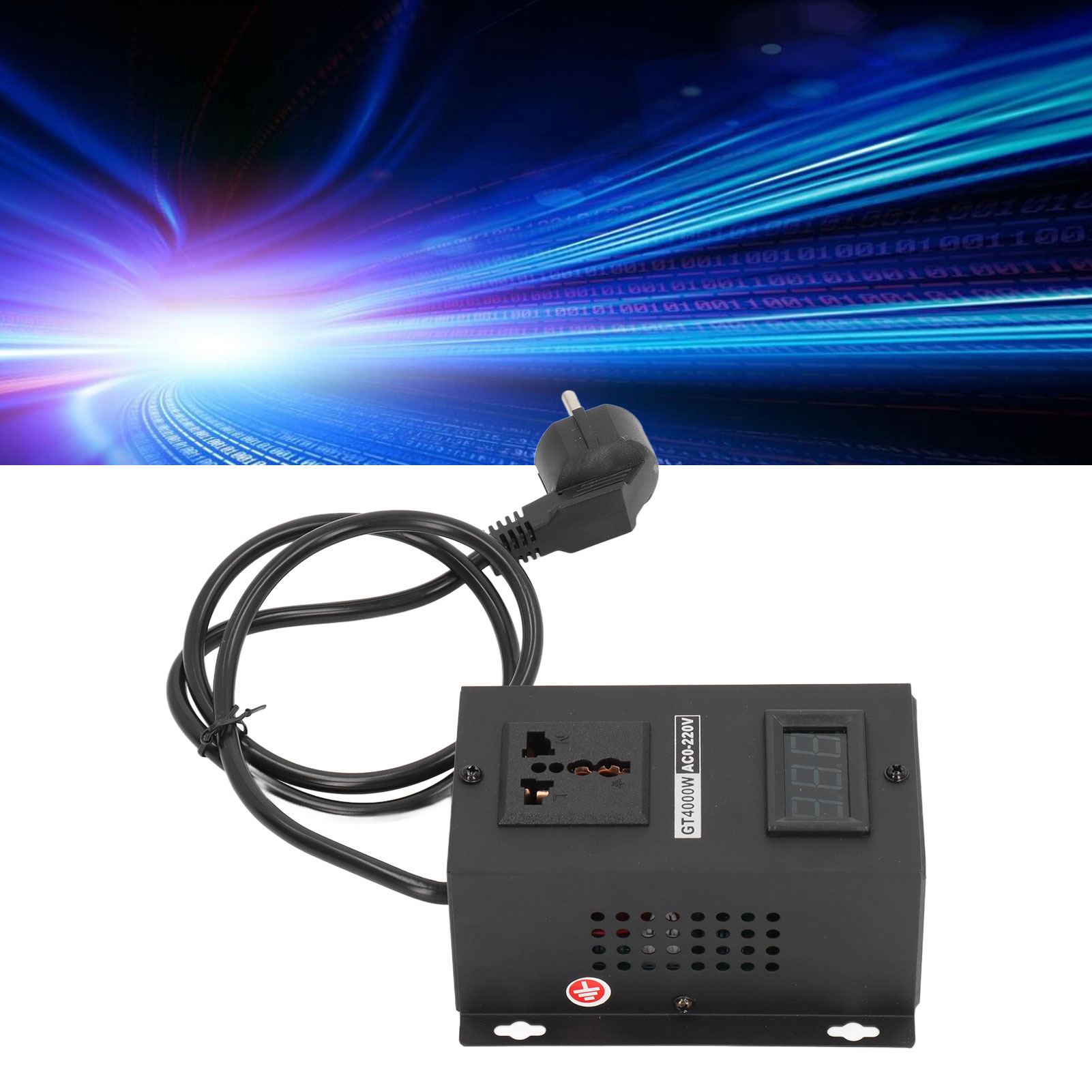 Elektronischer Hochleistungs-thyristor-spannungsregler Gt-4000w, 220v, Europäischer Standard