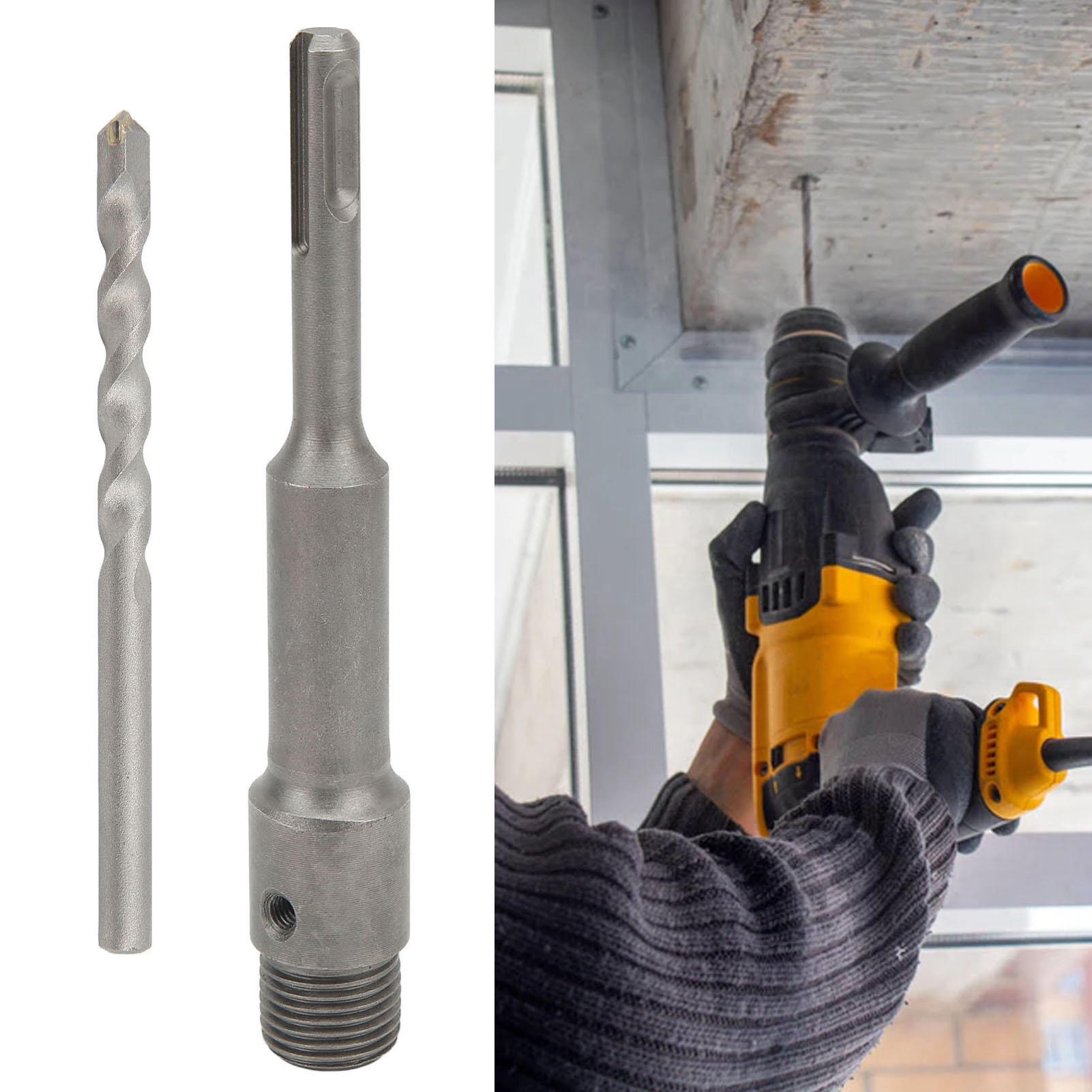 155-mm-betonlochsäge, Elektrischer Bohrer, Stange