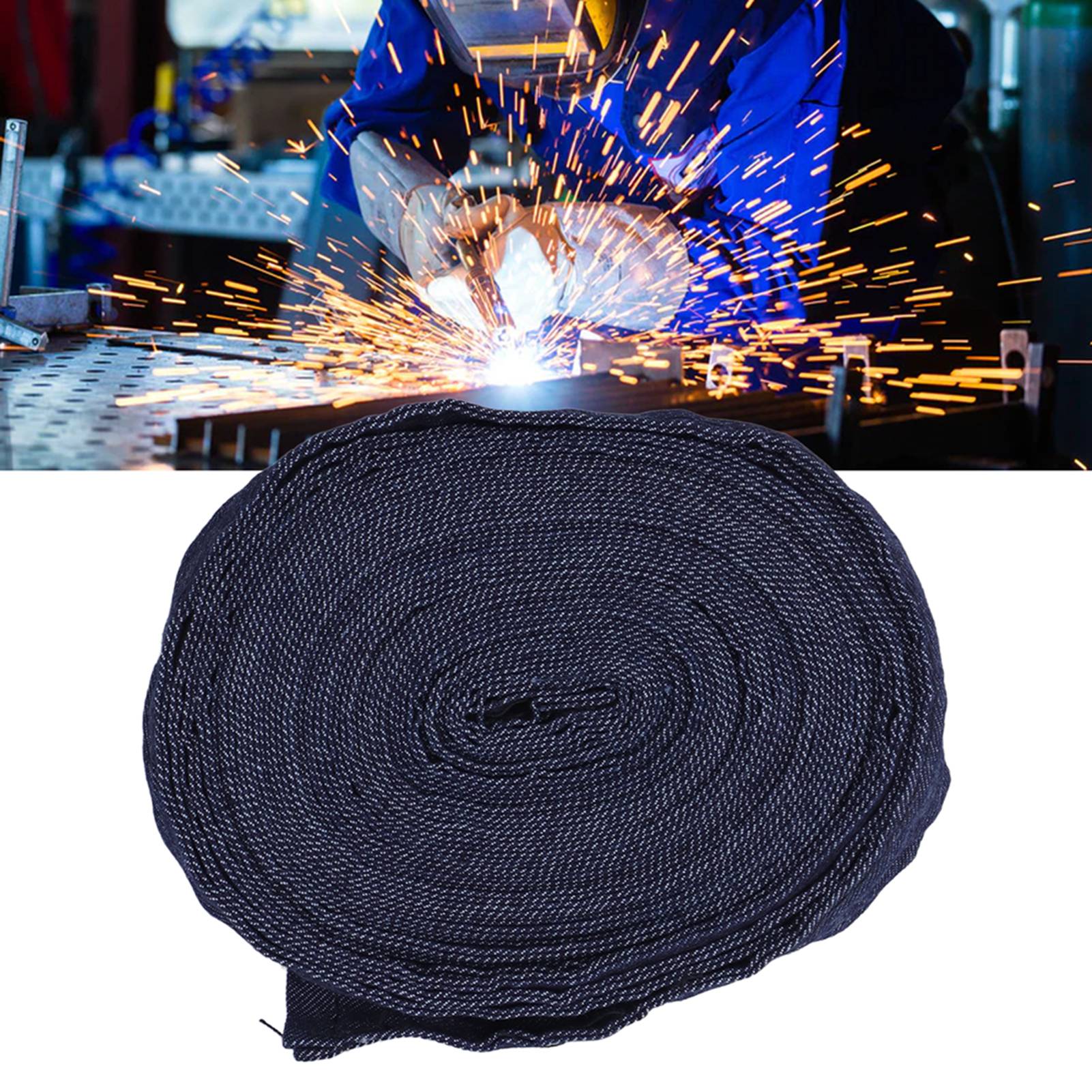 7,5 M Lange Nylon-schutzhülle Für Tig-plasmaschneidbrennerkabel Und Hydraulische Schweißpistolen.