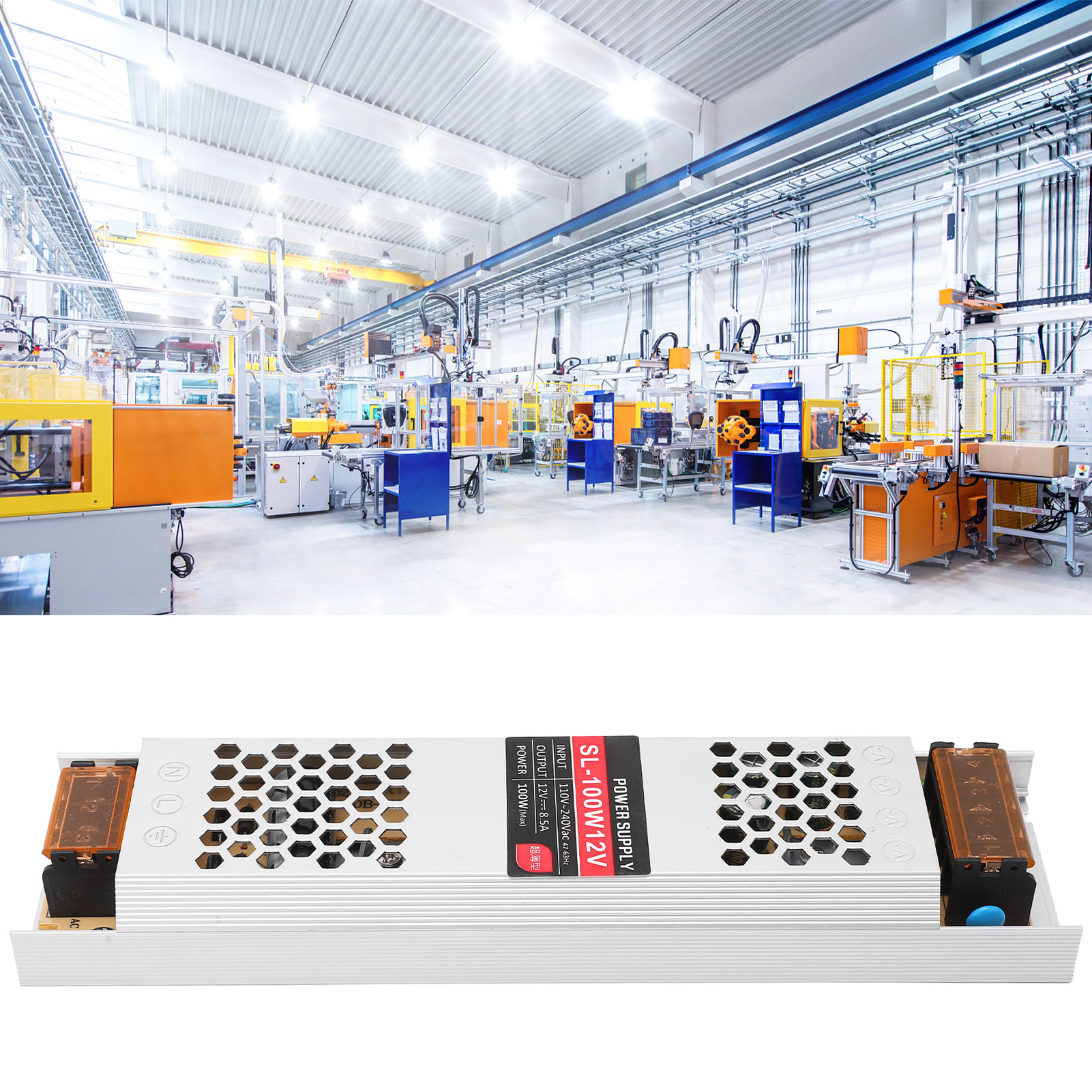 Ultradünnes 100-w-schaltnetzteil Für 12-v-8,5-a-led-streifen
