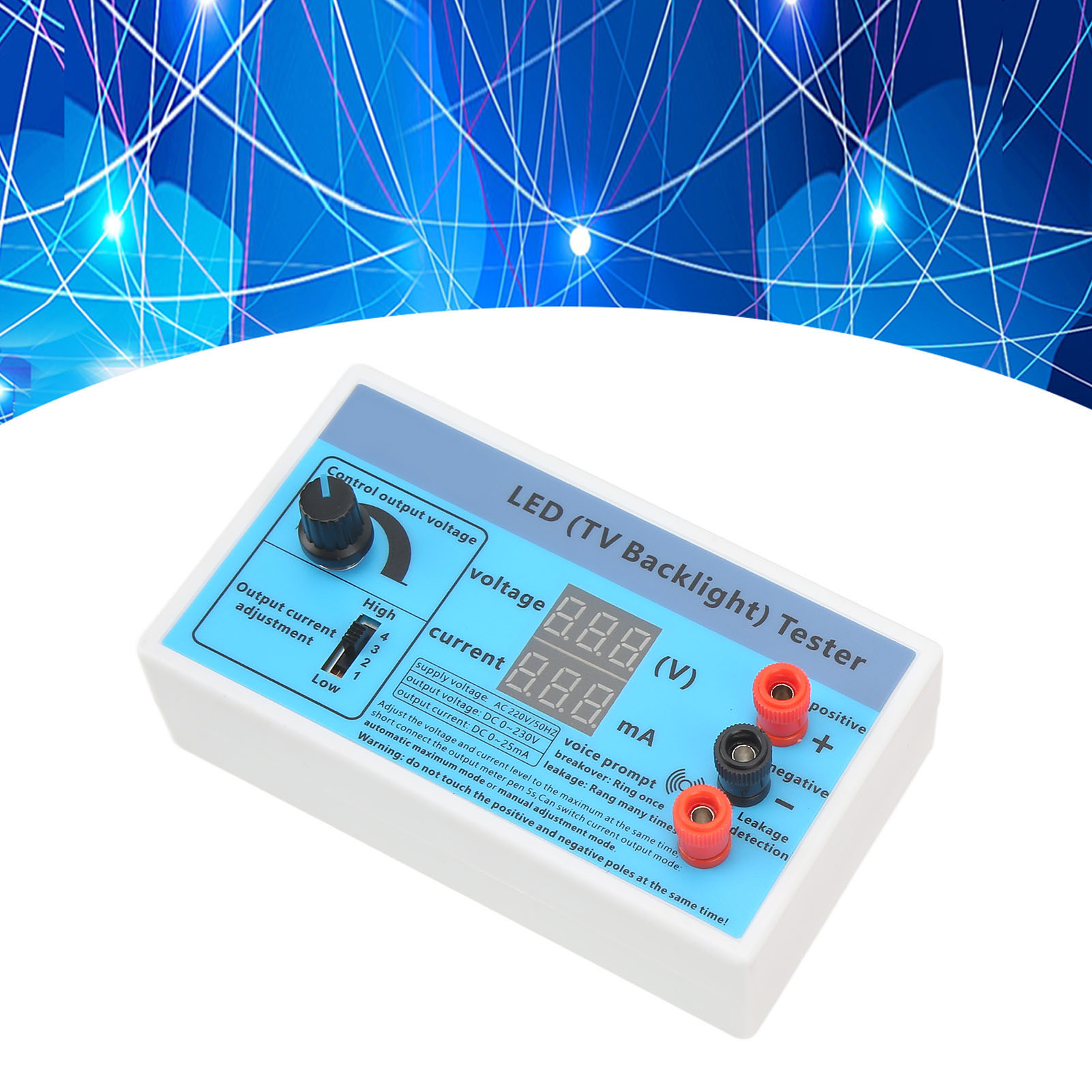 0-230v Led-tv-hintergrundbeleuchtungstester, Multifunktionswerkzeug Zur Reparatur Und Prüfung Von Led-streifen Und -perlen, Europäischer Standard 220v.