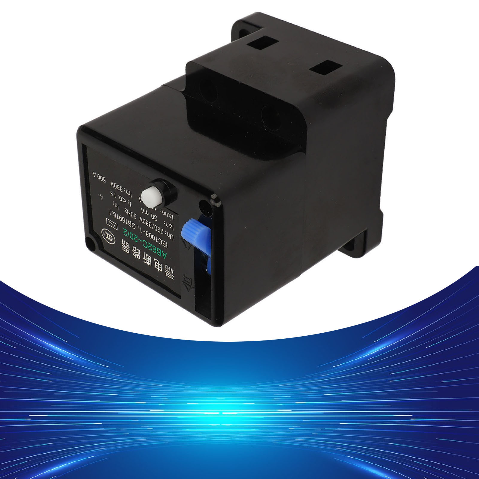 Fehlerstromschutzschalter Ab62c, Zweipolig, Dreiphasig, Vieradrig, 220 V/380 V, 63 A