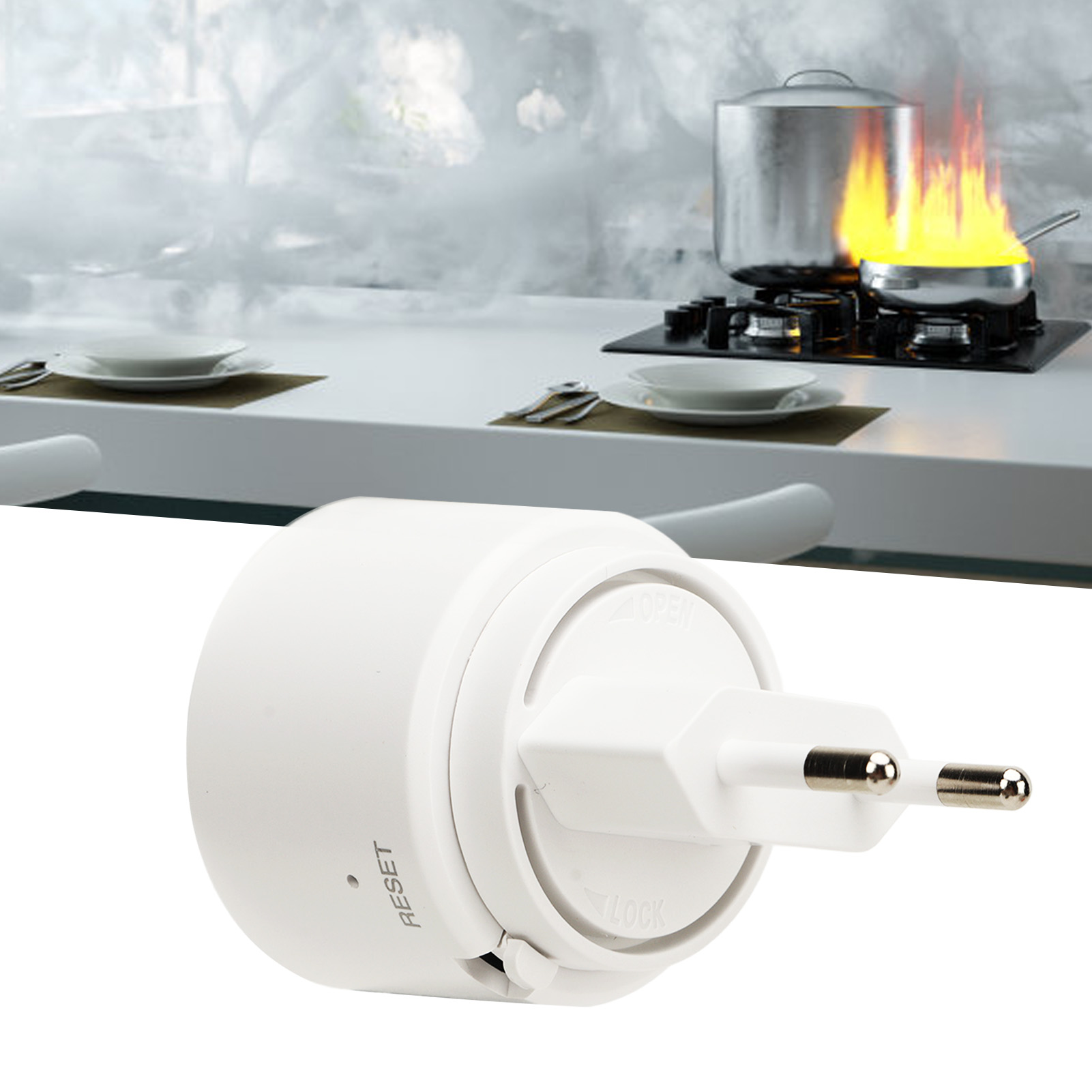 Intelligenter Wlan-rauchmelder Mit Akustischem Alarm