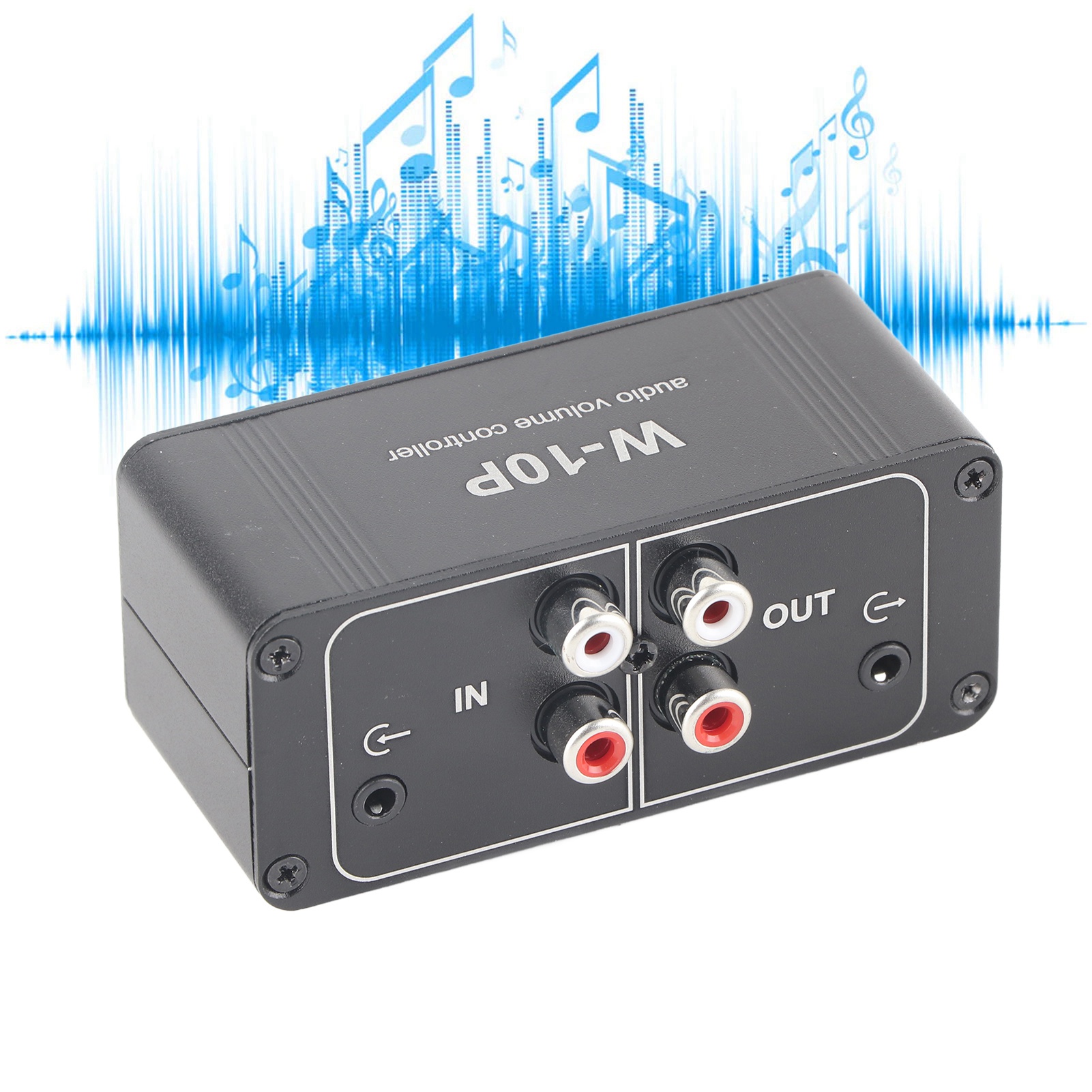 Stereo-lautstärkereglerplatine Für Audioverstärker Mit Rca- Und 3,5-mm-klinkenausgang