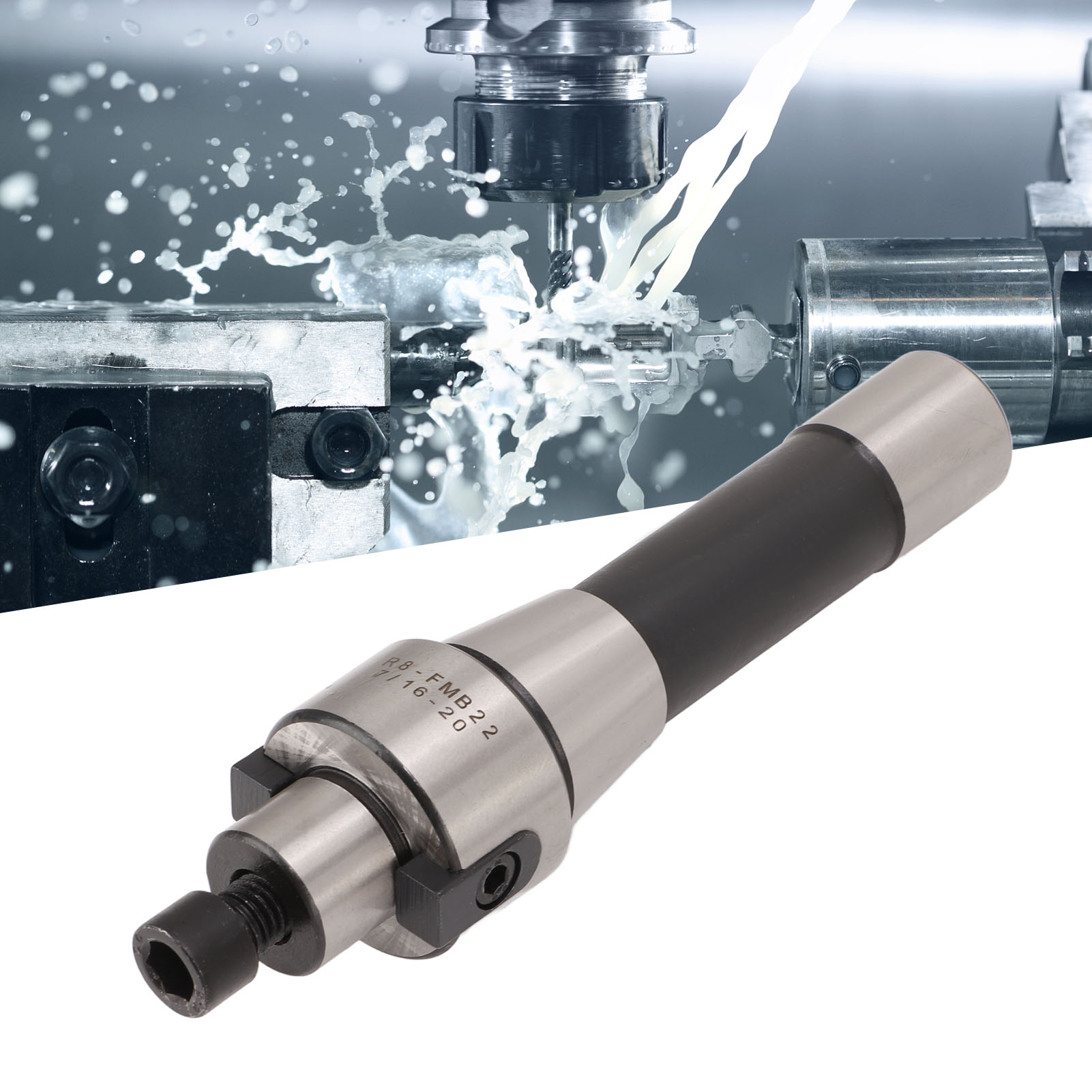 Frässtange Für Cnc-drehmaschine R8-fmb22 7/16-20