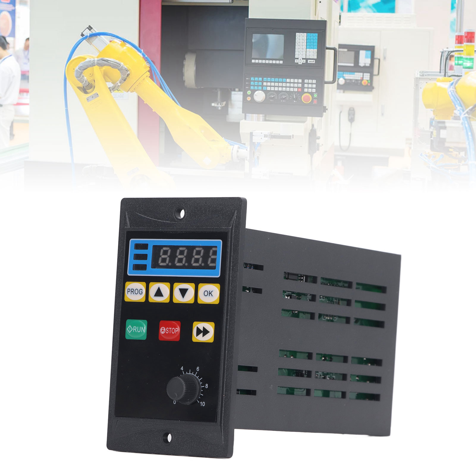 Ux-52-100-1,1kw Mini-drehzahlumrichter Für Wasserpumpen, 1,1 Kw, Einphaseneingang 176–264 V, Dreiphasenausgang 0–220 V