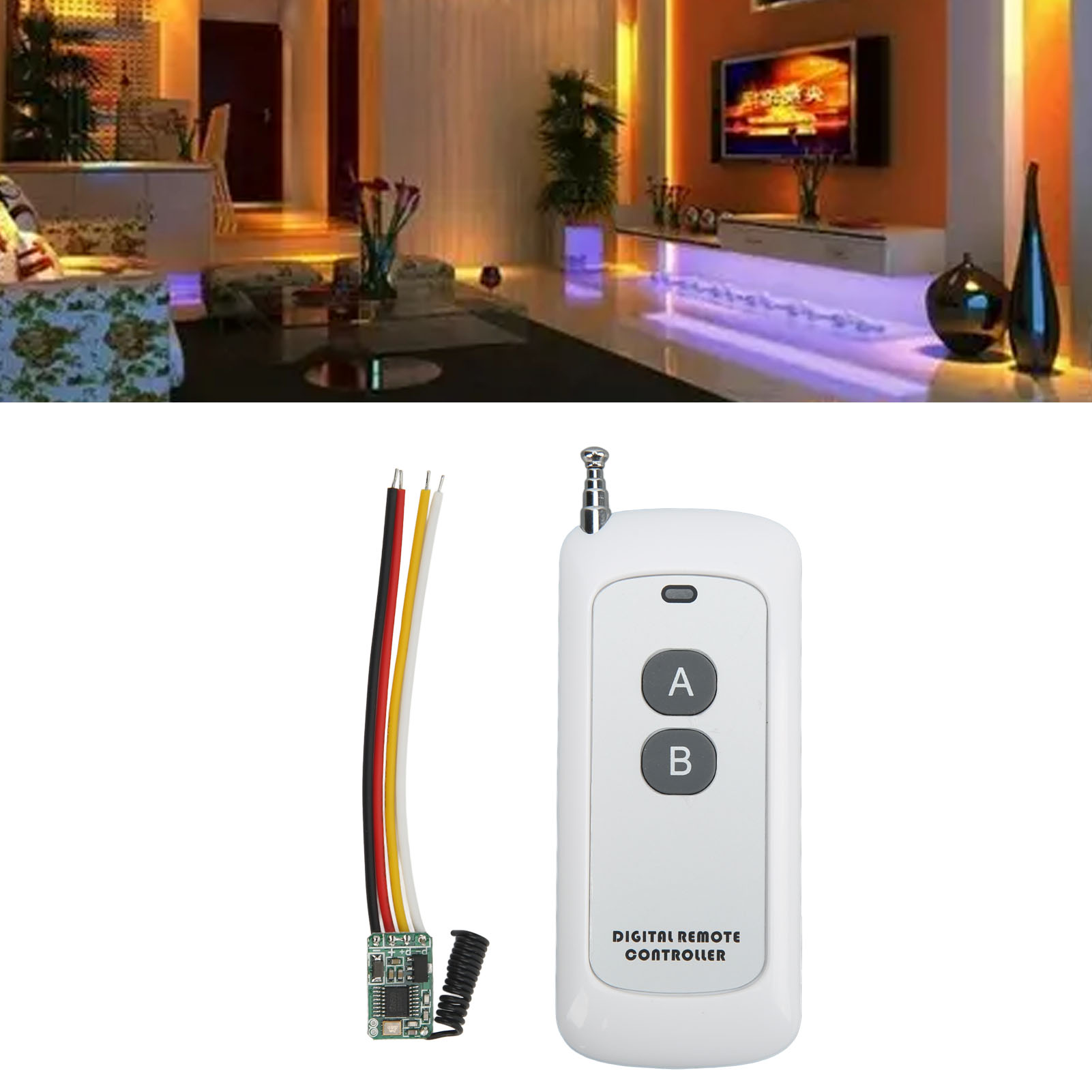 Miniatur-fernbedienung, Dc3,5v-dc12v-fernschalter