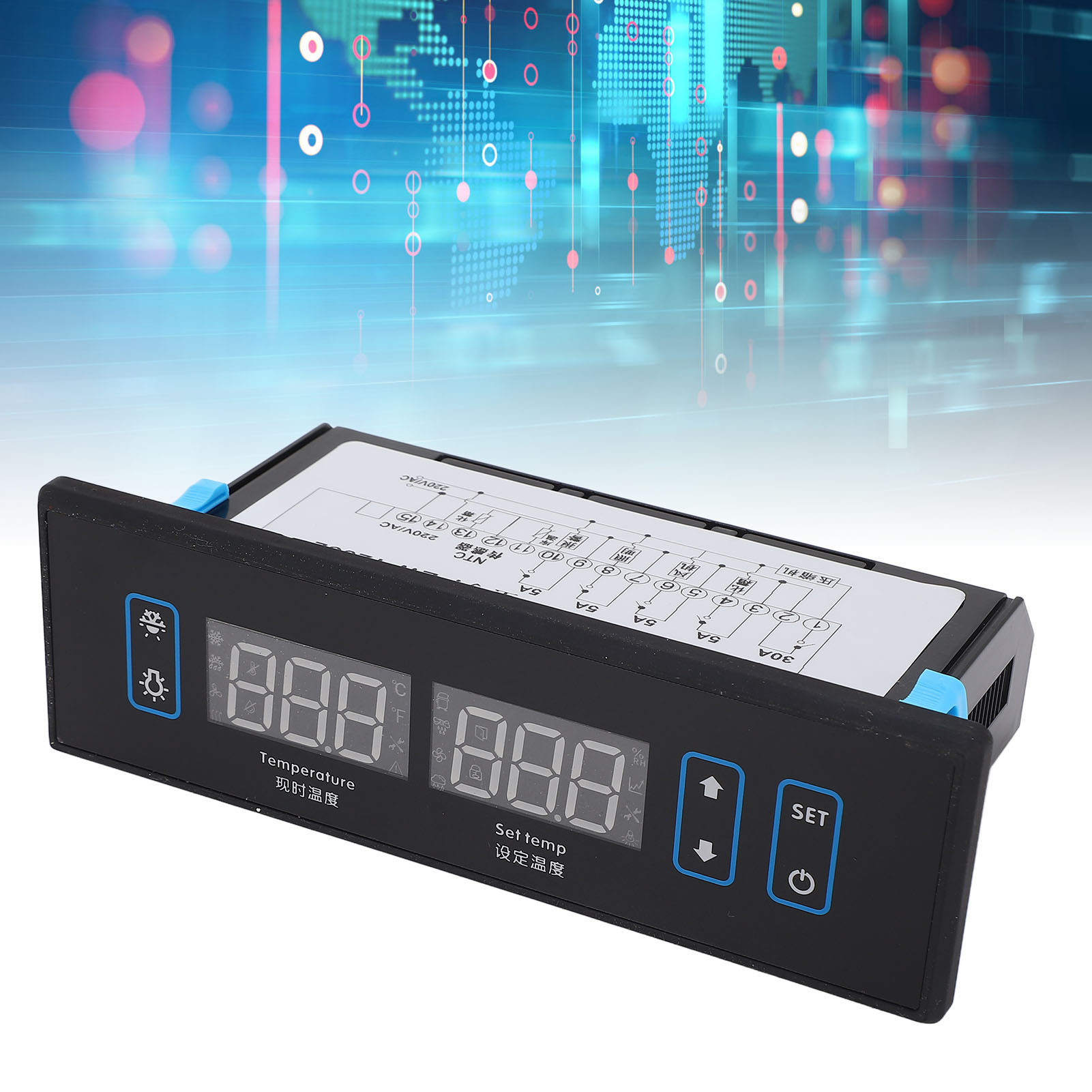 Intelligenter Thermostat Ew-t205l Zum Abtauen Von Küchenutensilien Und Gefrierschränken (ac220v)
