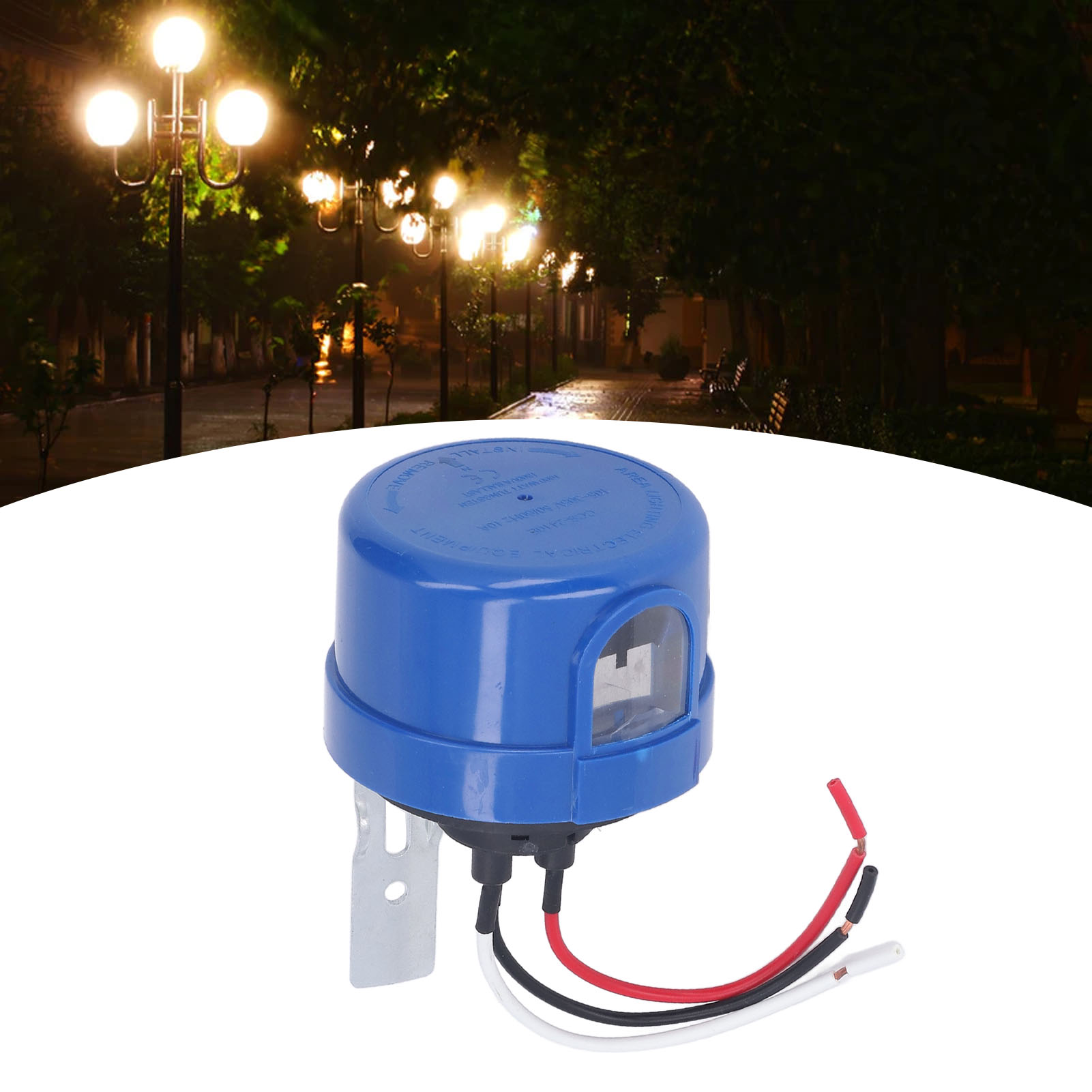 Ccs-2410e 10a Straßenbeleuchtungs-steuerschalter Mit Fotoelektrischem Sensor, 105-305 V