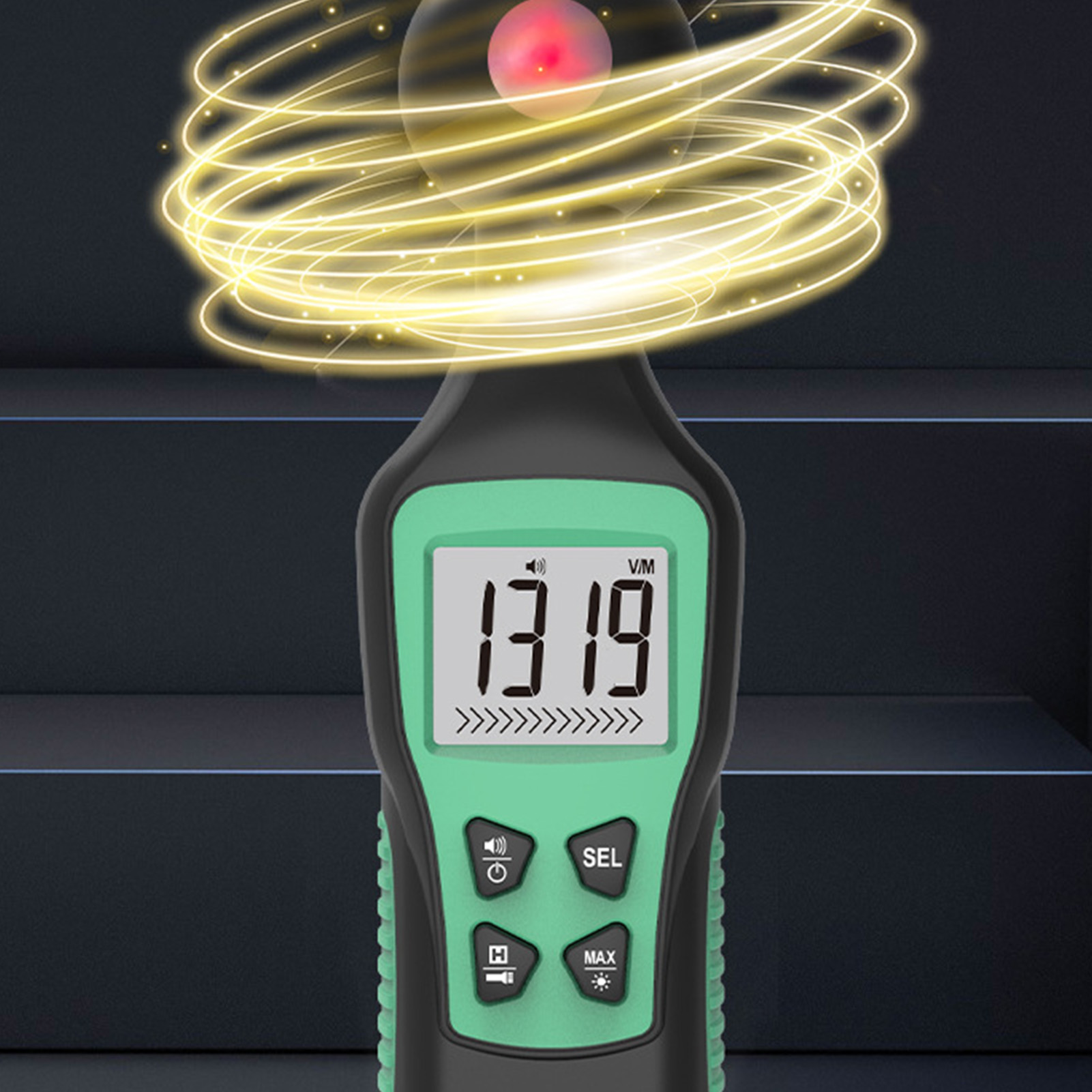 Fy8809 Elektromagnetischer Strahlungsdetektor, Professionelles Ionisationsmessgerät, Radioaktivitäts-alarmgerät