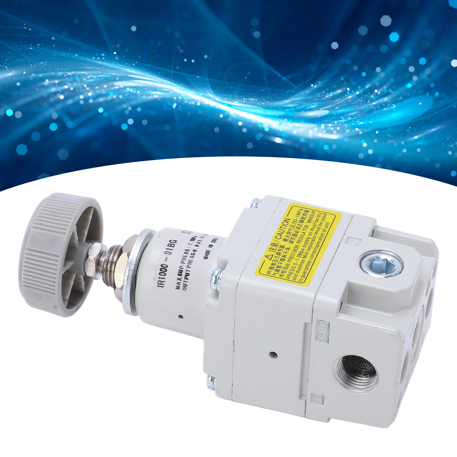 Ir1000-01bg Mit Manometer, Pneumatischem Regler Vom Typ Smc, Präzisions-gasdruckregelventil