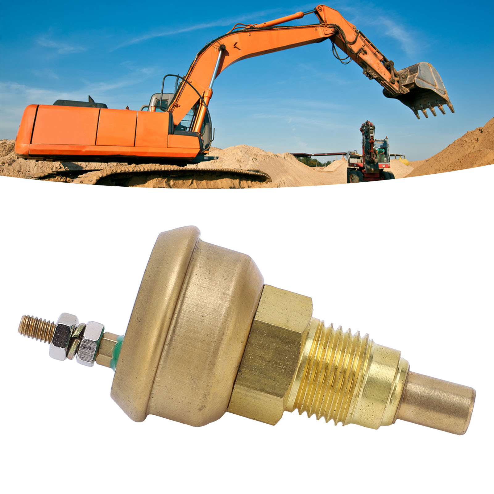 Wassertemperatursensor Me039860 Kompatibel Mit Kobelco-modellen 6d31, 6d34, Hd700-7, Sk200-5, Hd820 Und Sk200-6