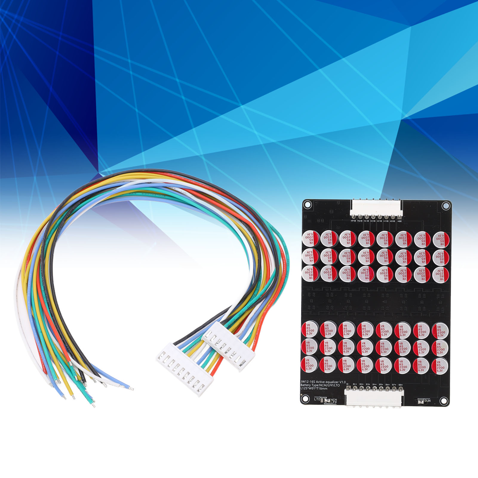 Aktiver 12- Bis 16-saitiger Equalizer, Energieübertragungsausgleich, 1,8 V–4,5 V Ternäre Lithium-eisenphosphat-ausgleichsschutzplatine