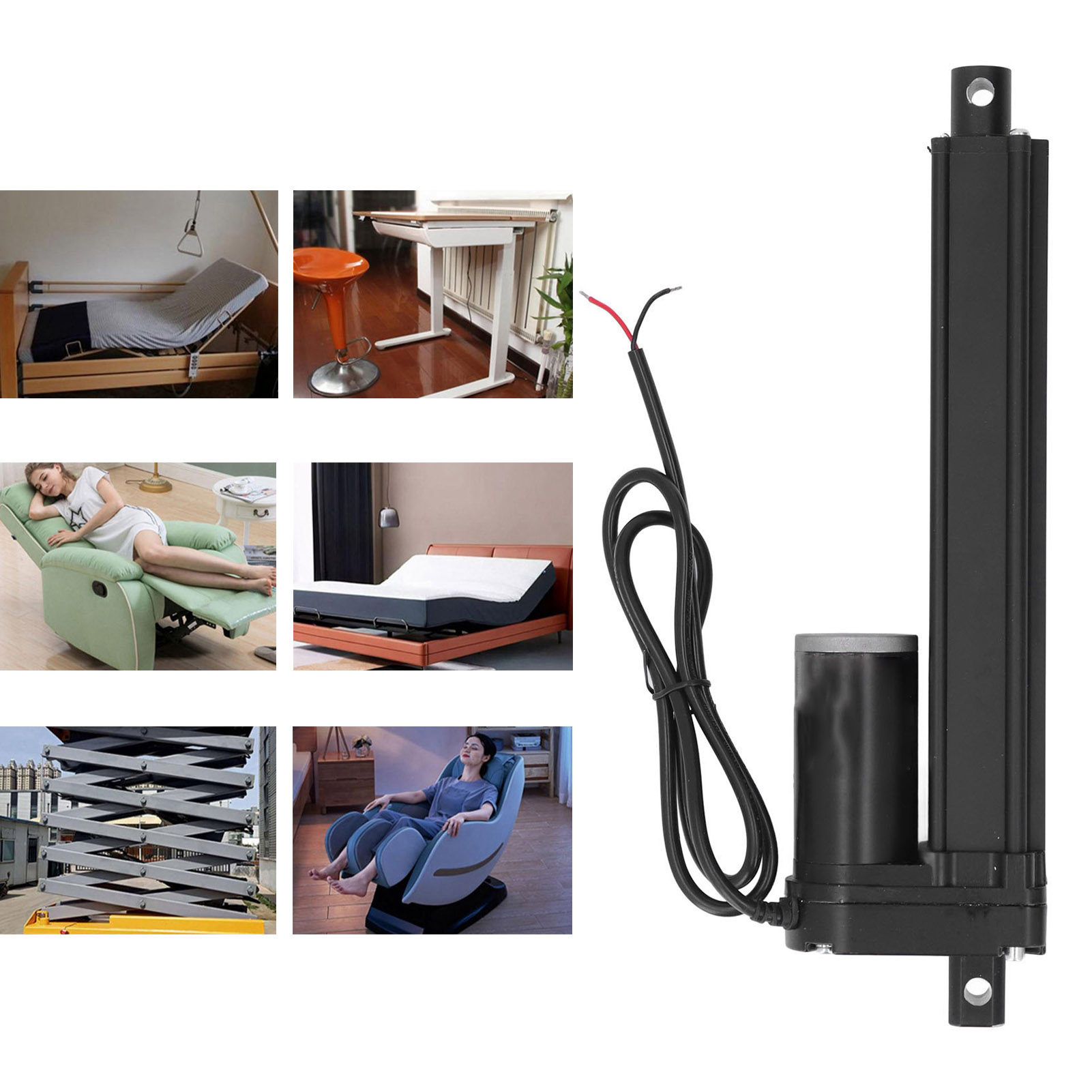 24v 3000n Elektrischer Linearantrieb Js-tgz-u11100 Mm