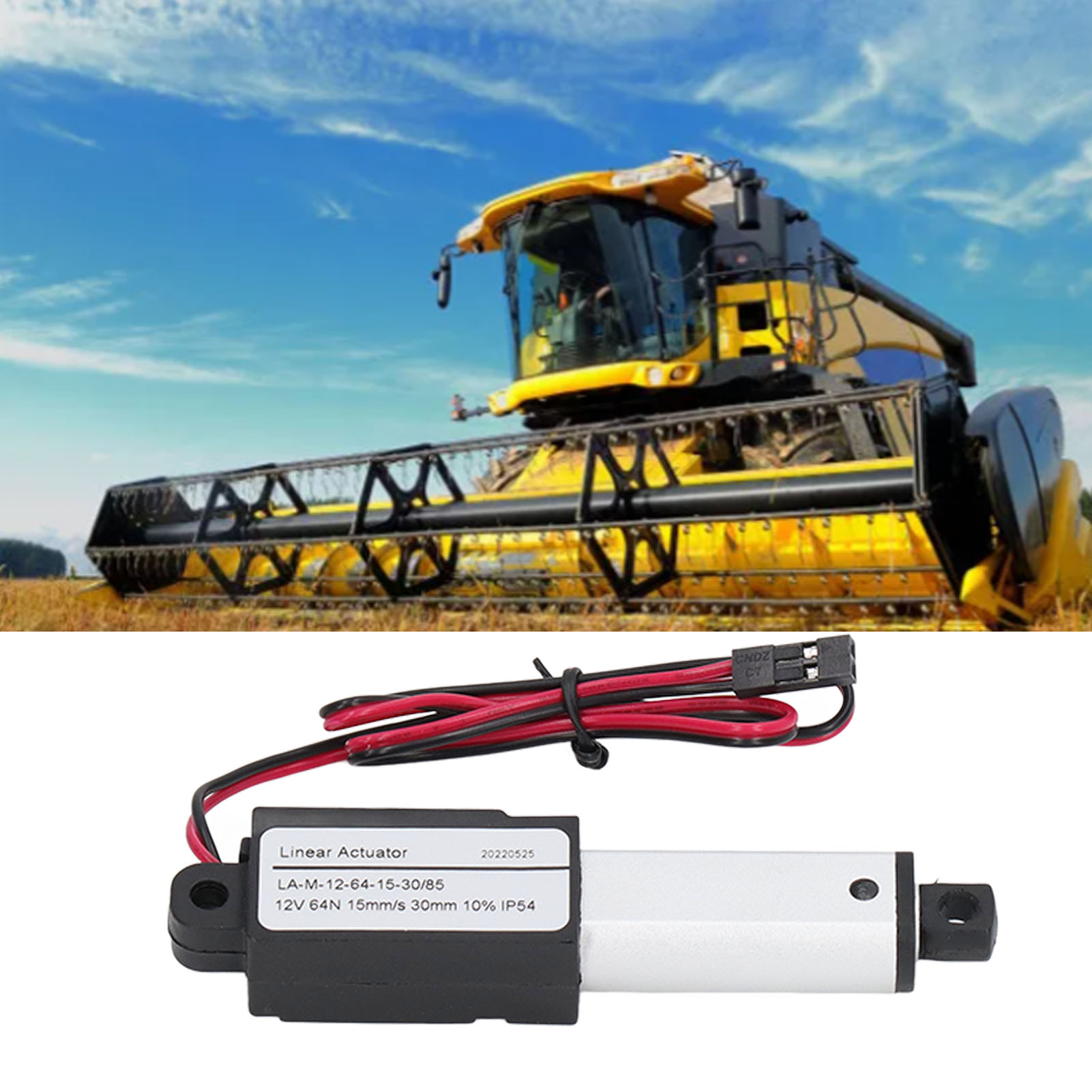 La-m 12v Miniatur-linearmotor, 30mm Elektrischer Aktuator
