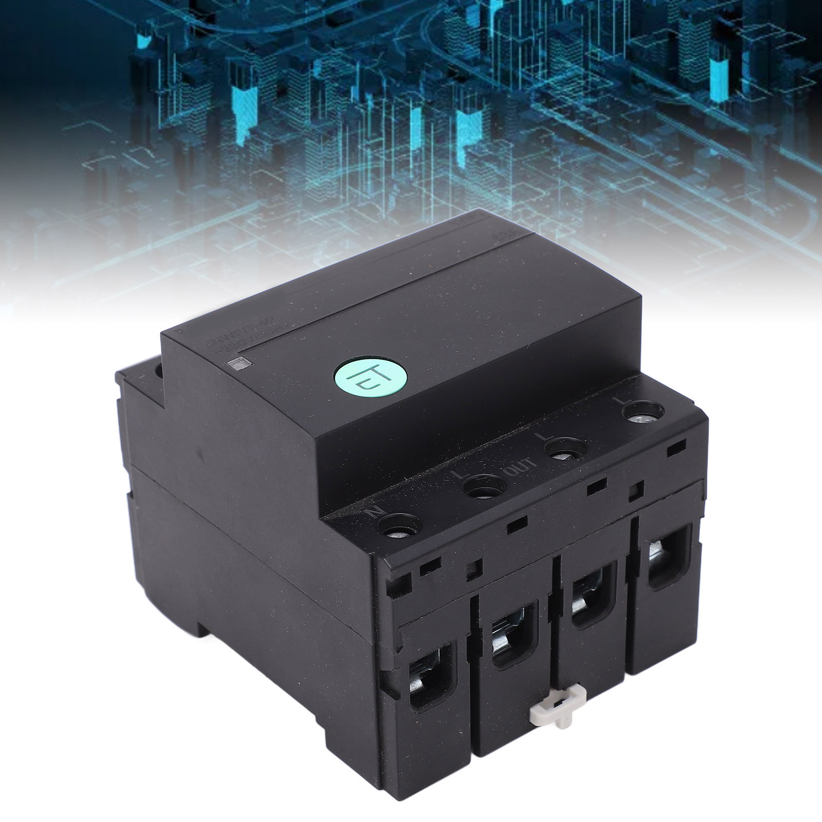 63a Graffiti Wifi Smart-leistungsschalter-verteilerkasten Mit Fernbedienung Per Mobiltelefon Und Sprachsteuerung, 230 V