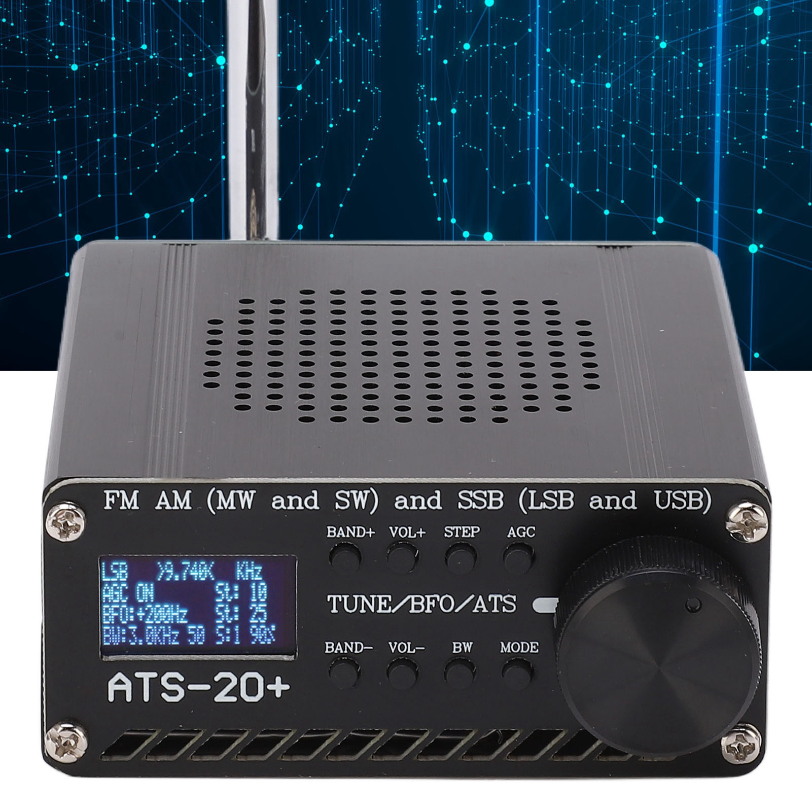 Ats20+ Vollband-radioempfänger (fm, Am, Mw, Sw Und Ssb)