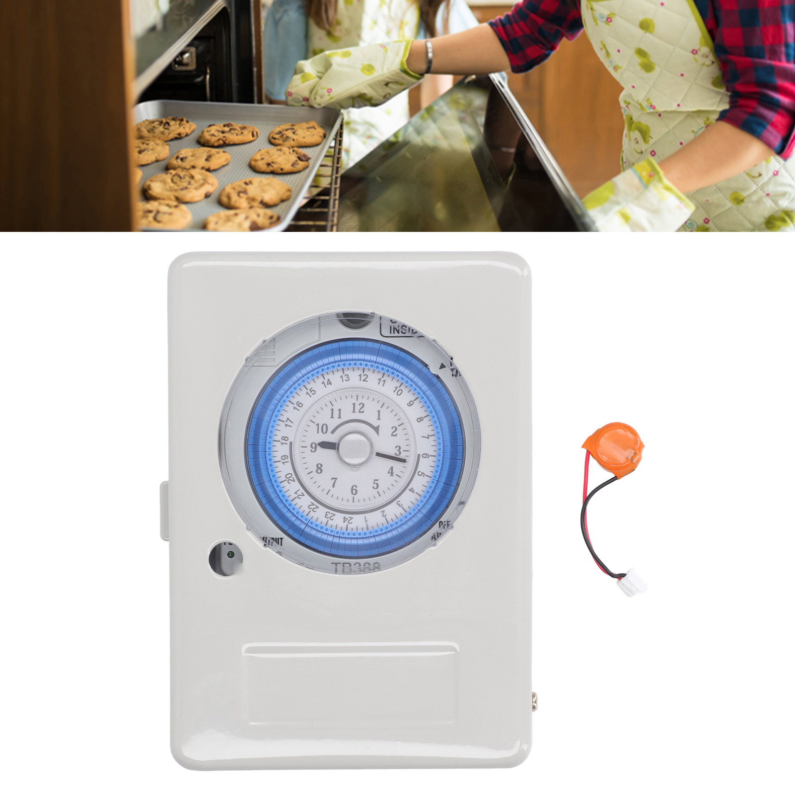 Tb388 Mechanischer Timer 100–240 V Ac, 24-stunden-timer, Endlosschleifen-timer
