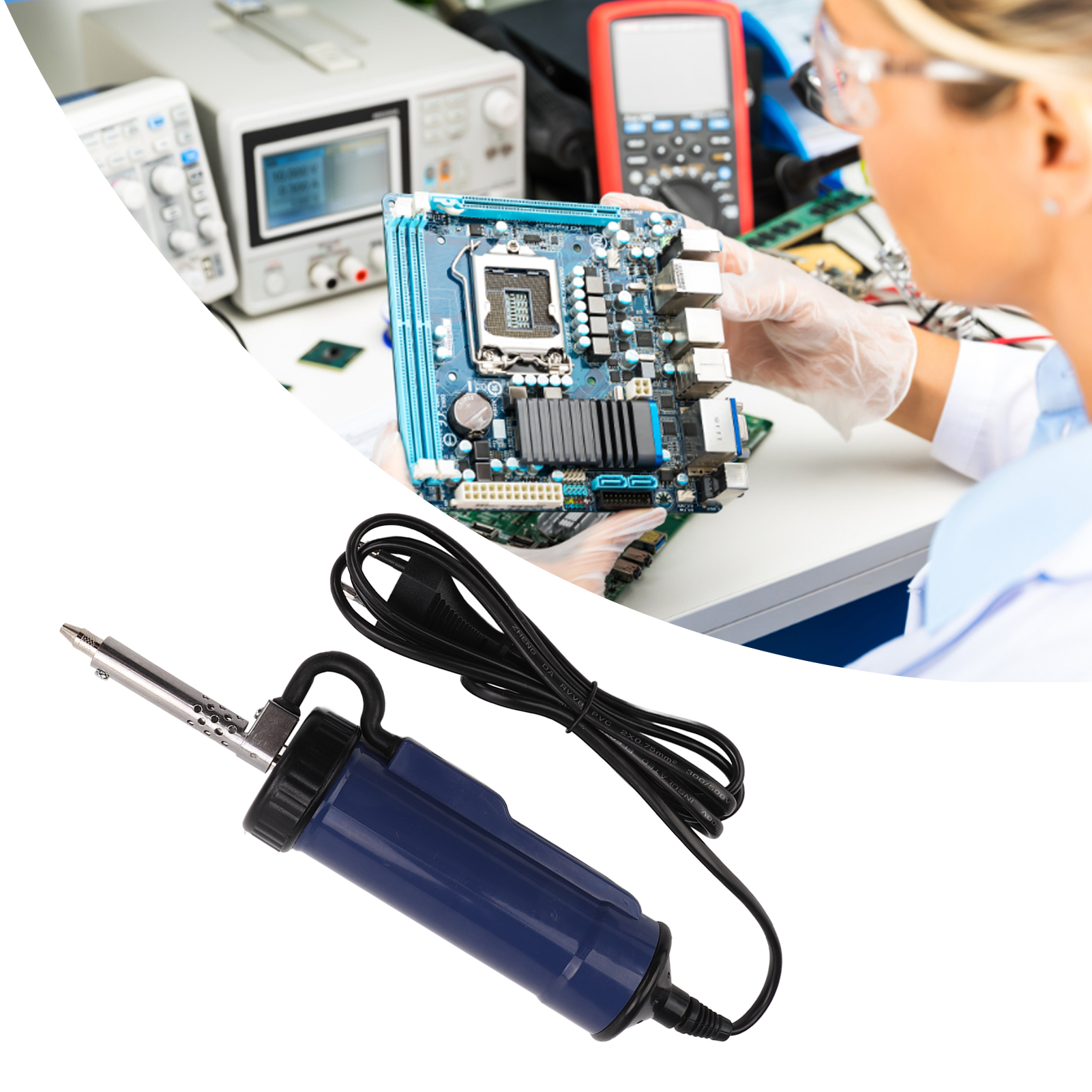 Vollautomatische Entlötpumpe Bbt-580 220v 50hz 30w, Tragbare Elektrische Entlötpistole, Elektronisches Entlötwerkzeug