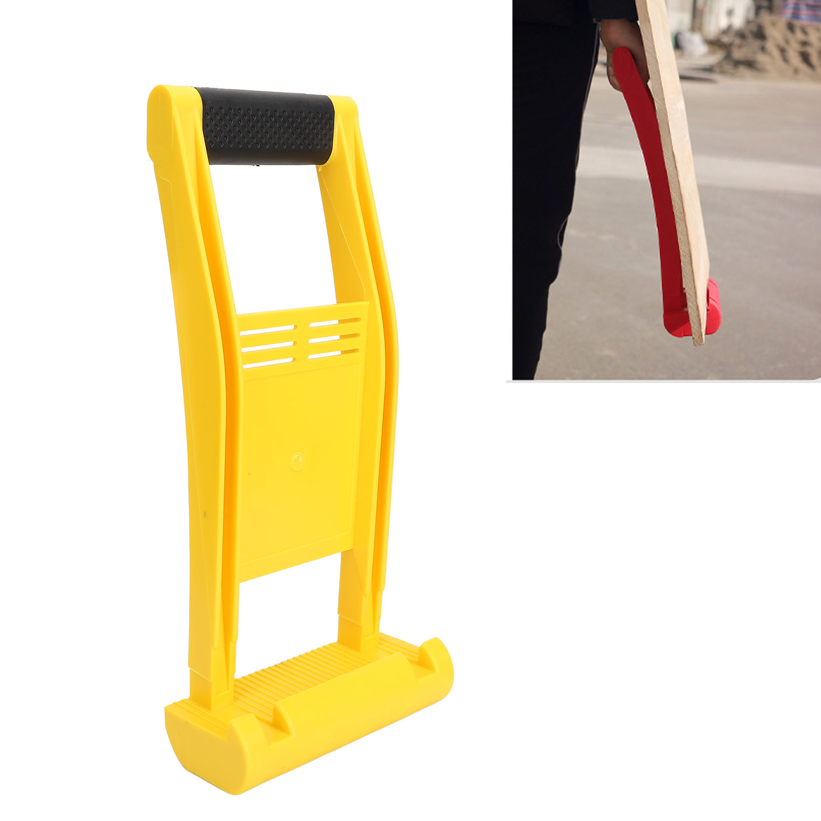 Abs-plattenheber, Holzplattenheber, Glasheber, Langplattenheber, Gipskartonplattenheber, Tragfähigkeit 80 Kg.