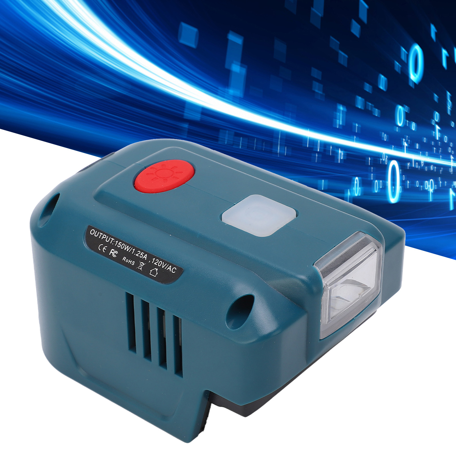 Makita 18v Akku-konverter, 120v Ac/dc Ausgang, 150w
