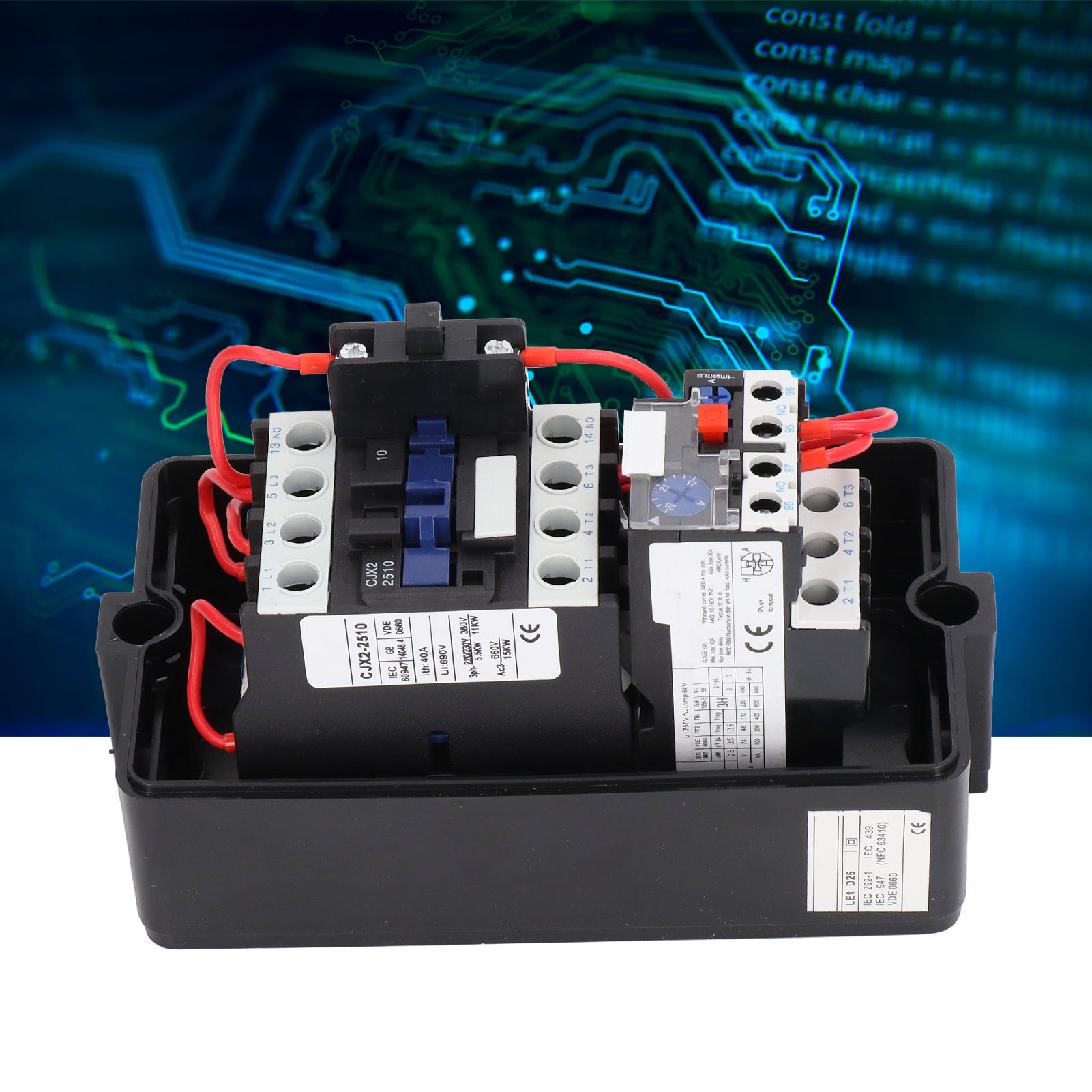 Le1d25m7 Magnetstarter-steuerschalter, 7,5 Ps, Einphasig 220/230 V, 17–25 A