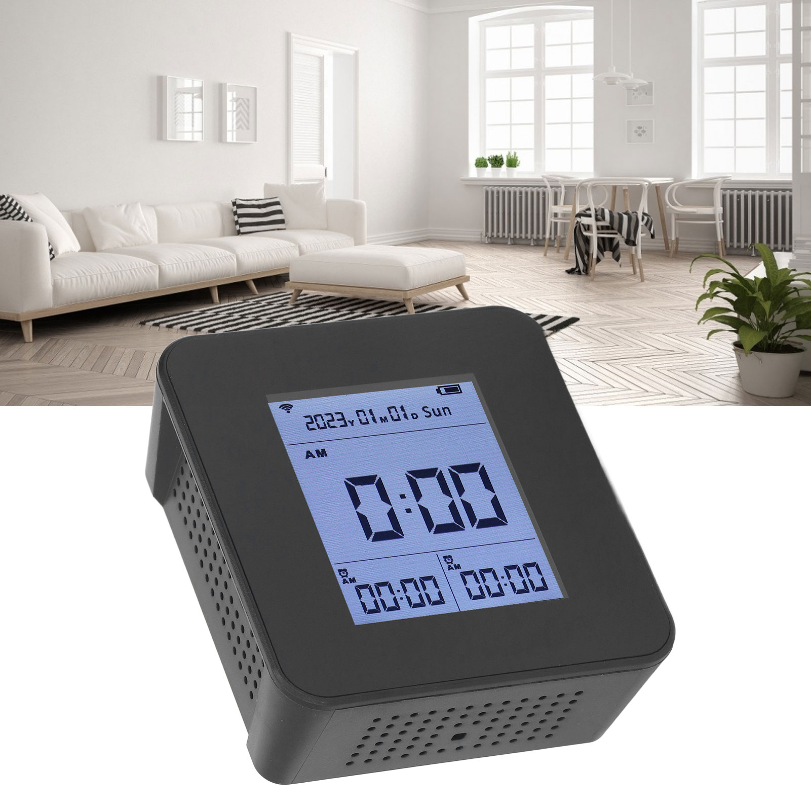 14-in-1 Smart Wifi Multifunktions-luftqualitätsdetektor Mit Anti-graffiti-schutz