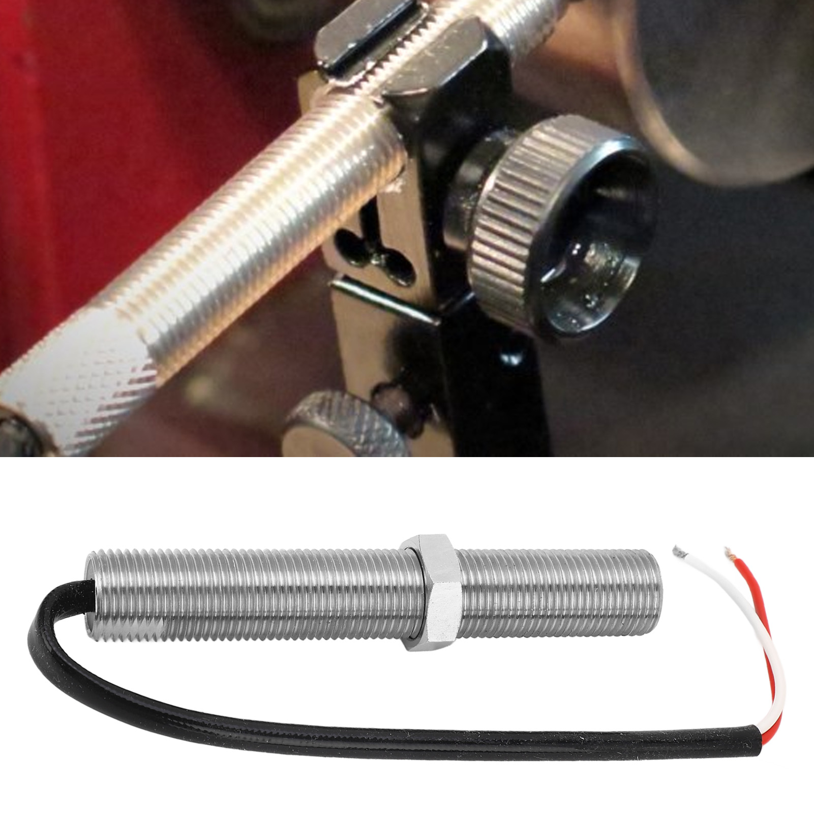 Magnetischer Drehzahlsensor Msp6720 Für Generatoren, 5/8-18unf-100 Mm Gewinde, 30v Generatorzubehör