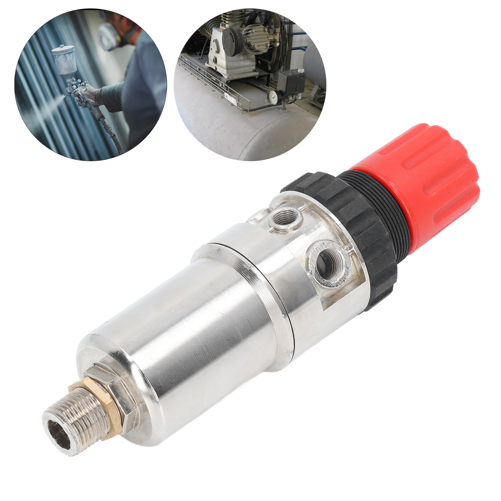 1/2" Npt Metallgehäuse-druckreglerfilter, Luftdruckbeaufschlagter Öl-wasser-abscheider