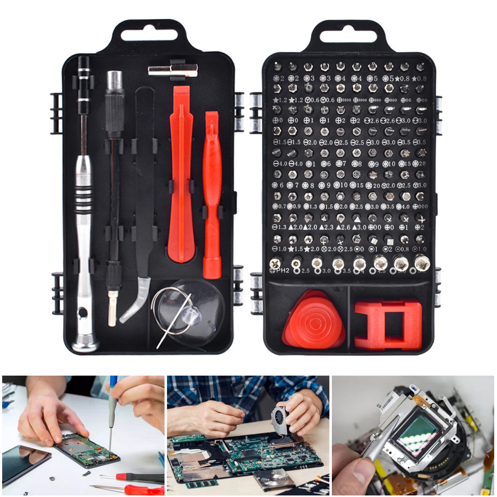 Crv 110-in-1 Schraubendreher- Und Reparaturwerkzeugset