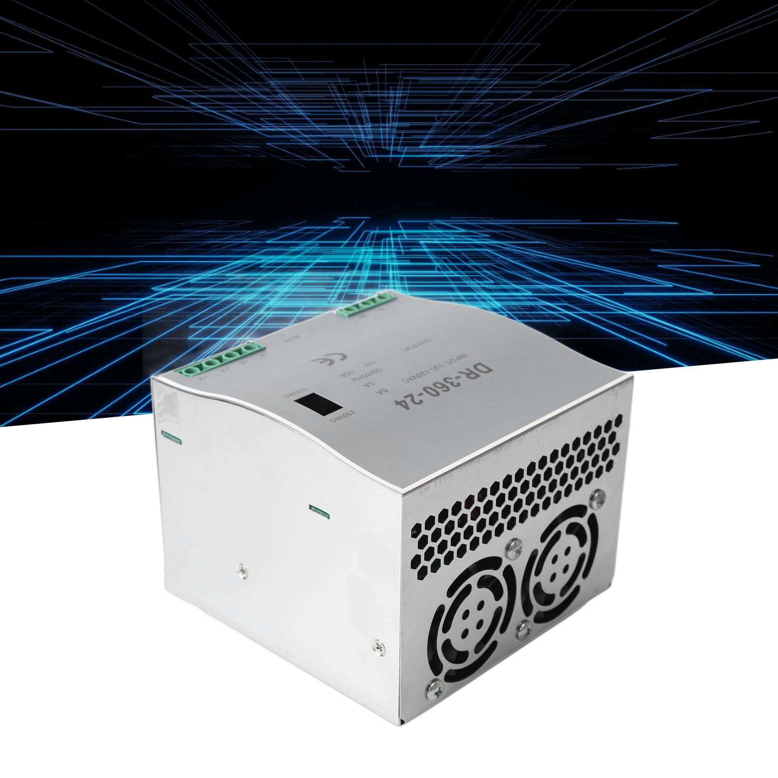 360-w-din-schienennetzteil, Ac/dc-wandler 100-120 V Ac/200-240 V Ac, 24-v-ausgang.
