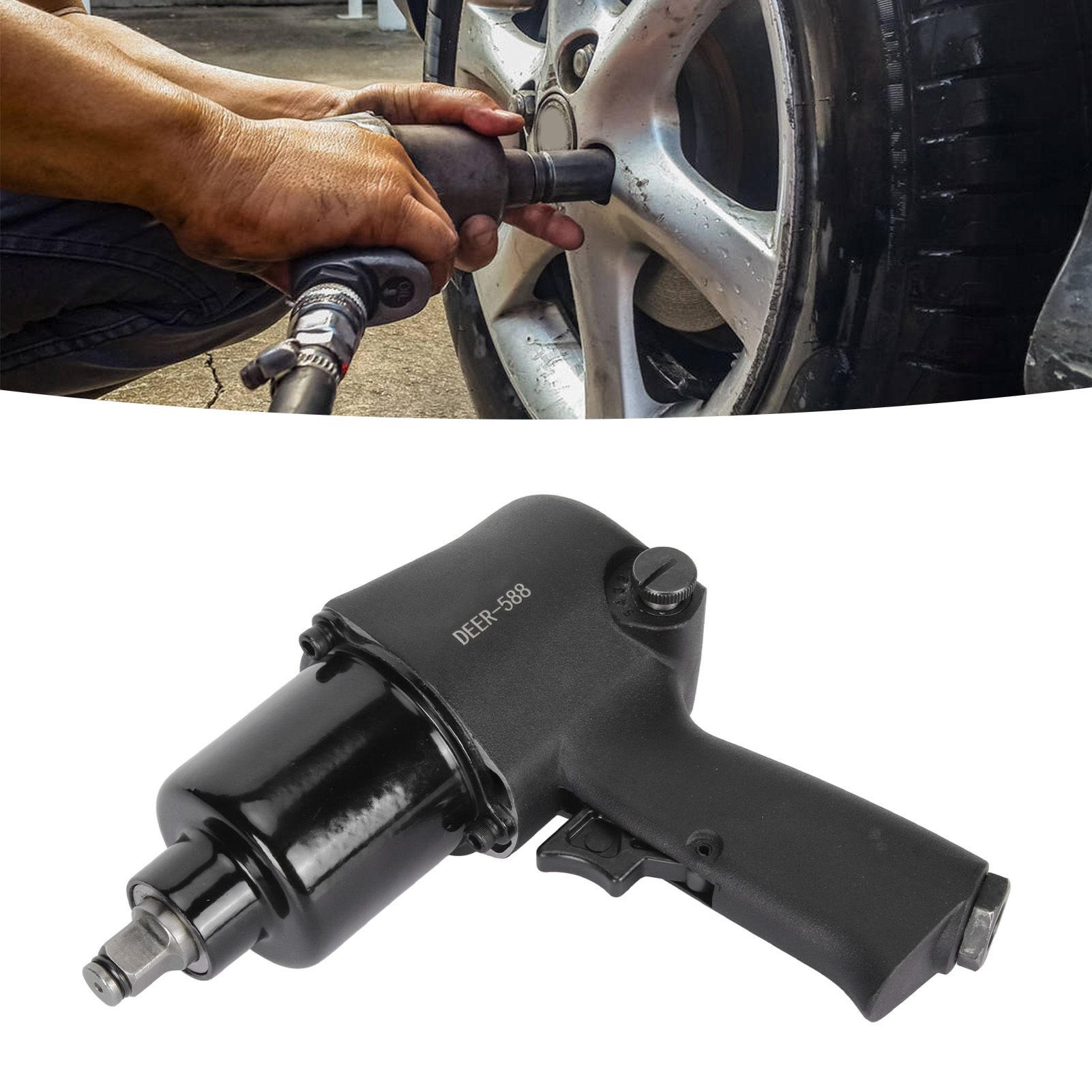 1/2 Zoll Hochleistungs-industrie-druckluft-mini-schlagschrauber