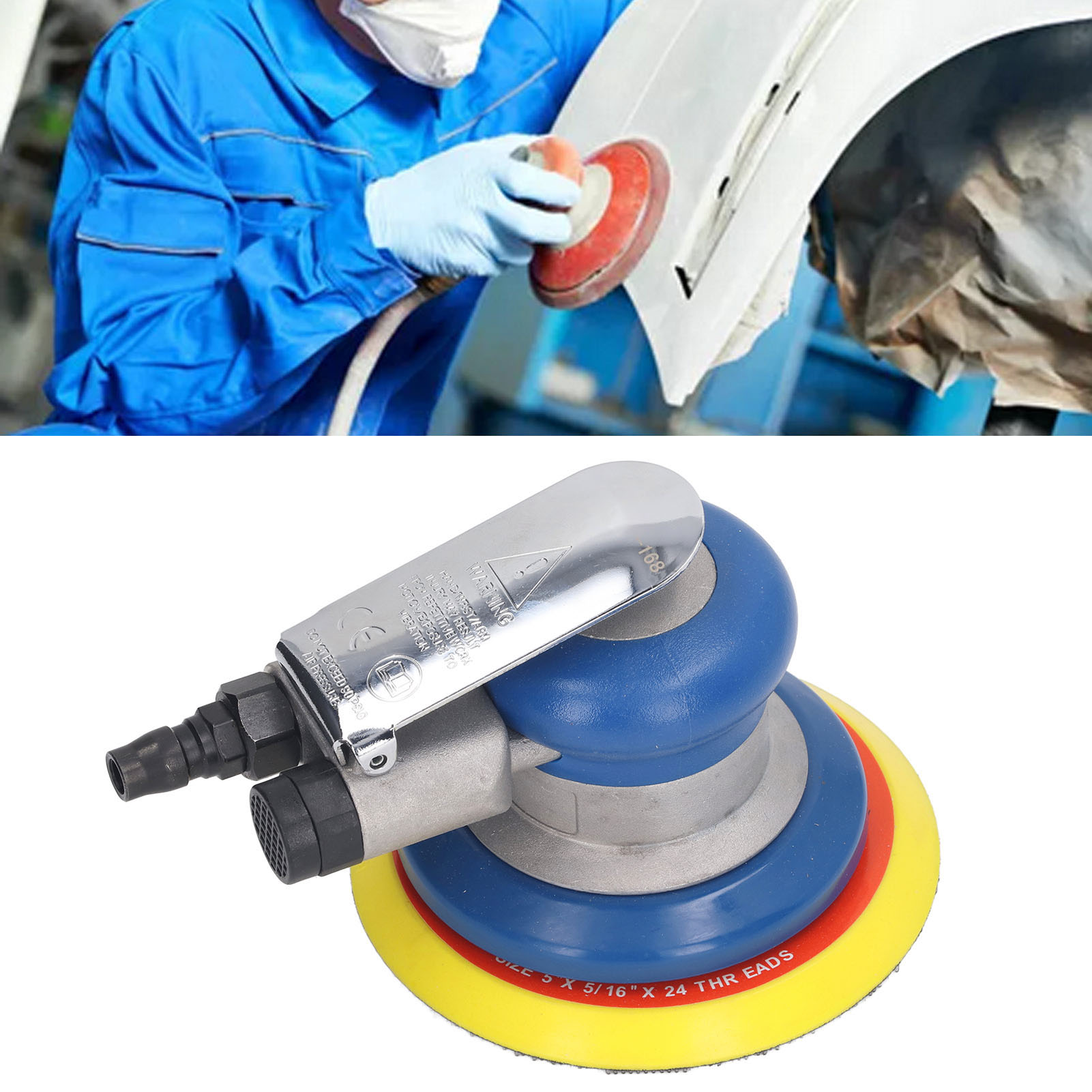 5-zoll-industrie-druckluftschleifer Und -polierer