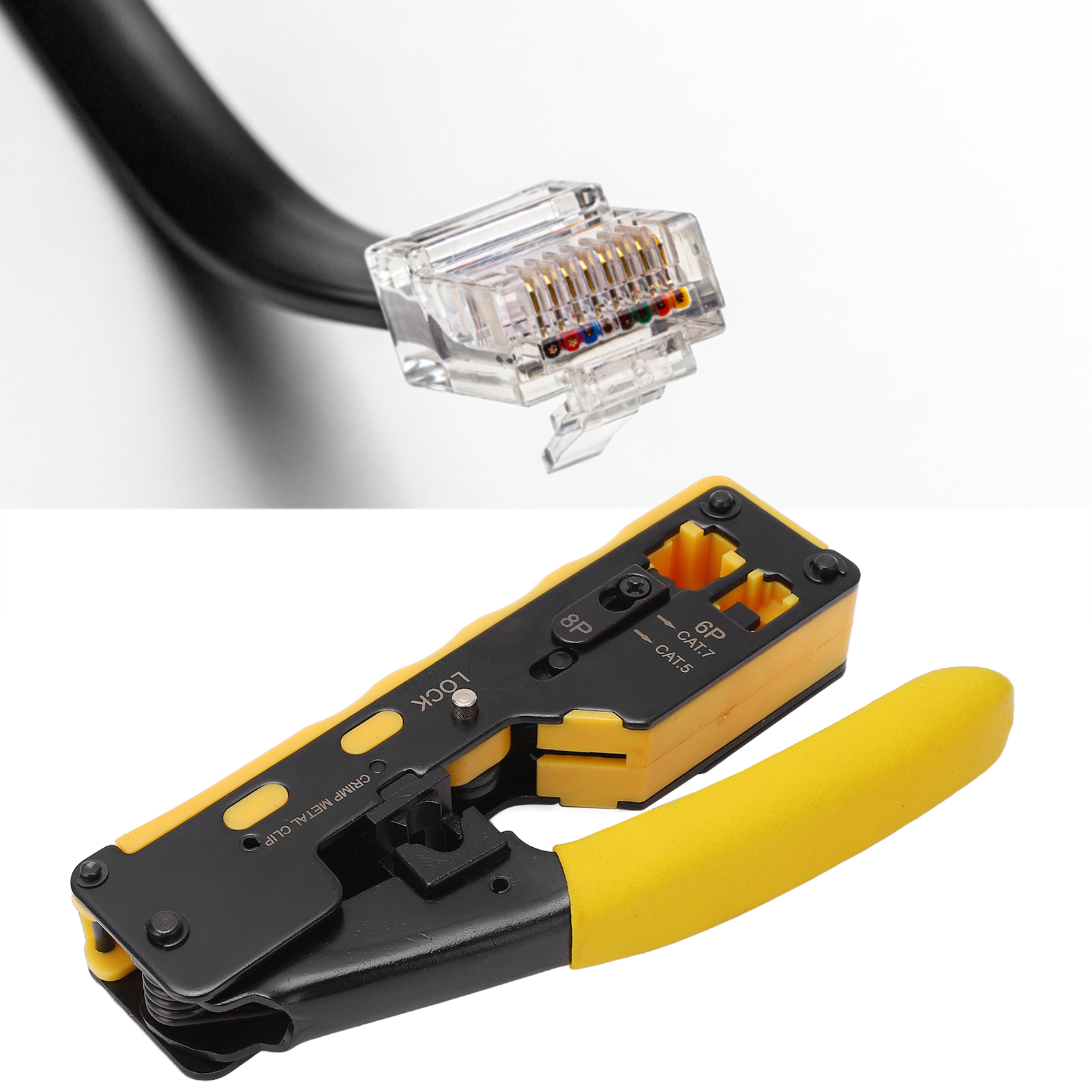 Crimpwerkzeug Für Rj45-durchsteckstecker