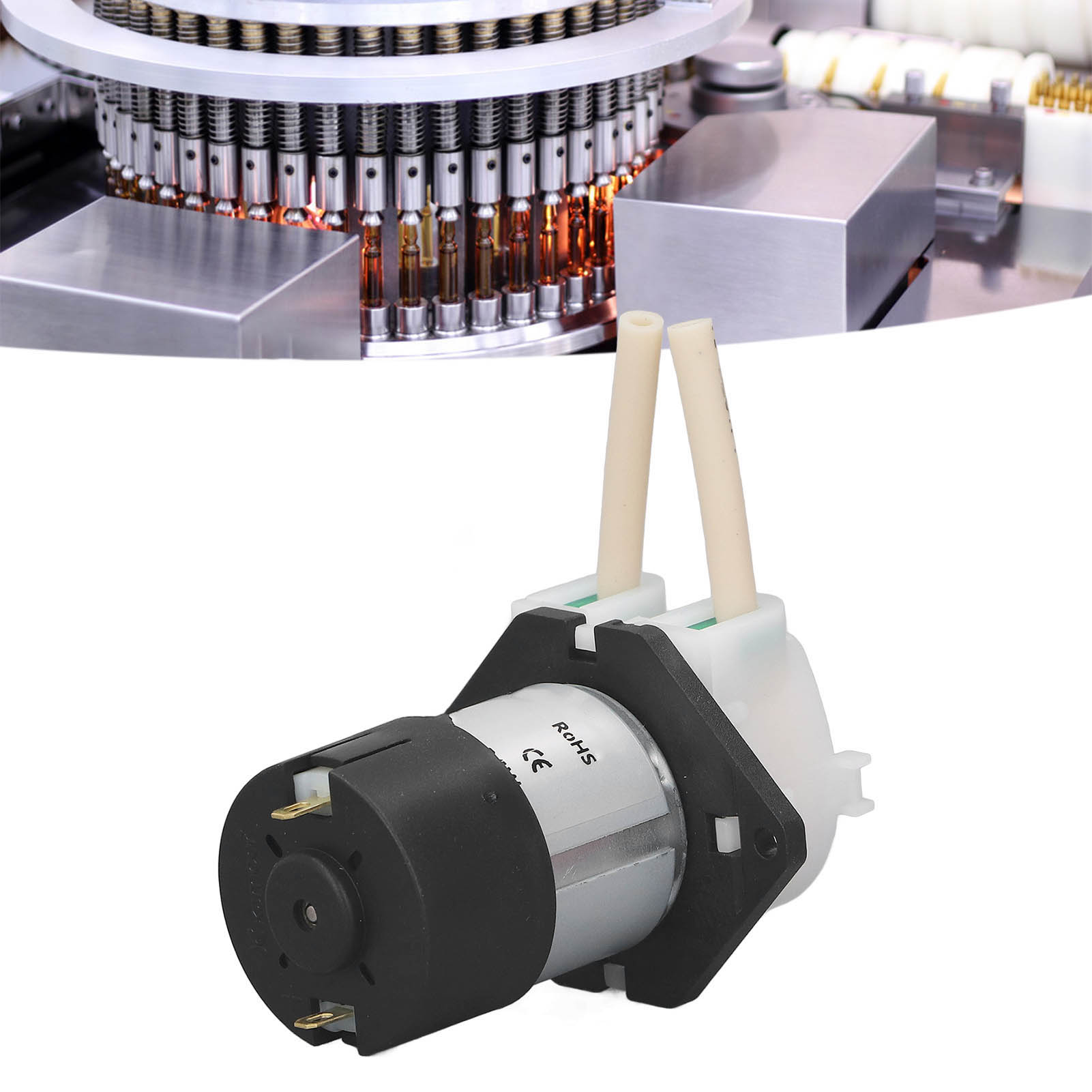 Mini-schlauchpumpe Mit Selbstansaugung, 90 Ml/min, 5-w-gleichstrommotor Mit Bürsten, 24 V