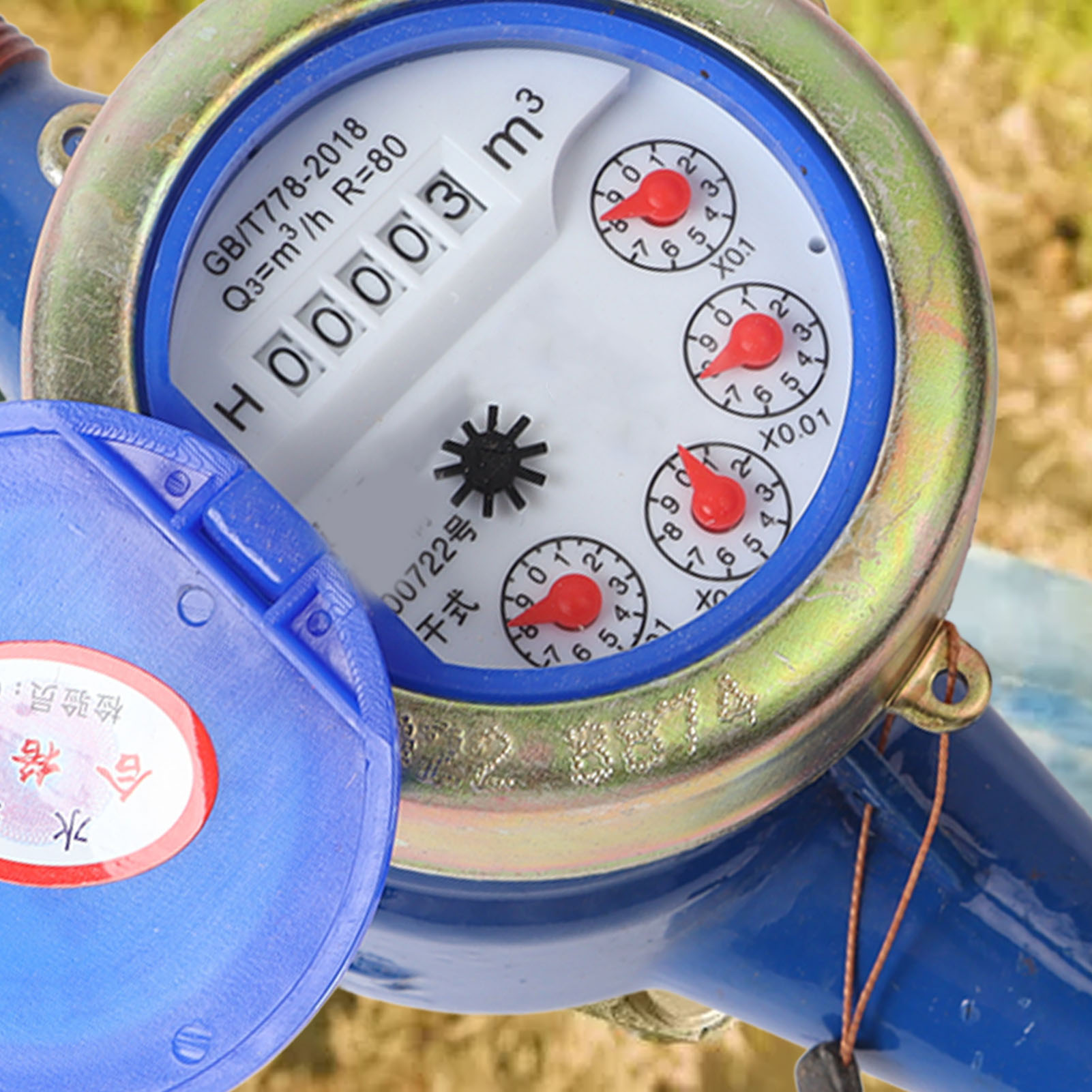 Trockenwasserzähler, Kaltwasserzähler Mit Magnetischer Übertragung Dn15