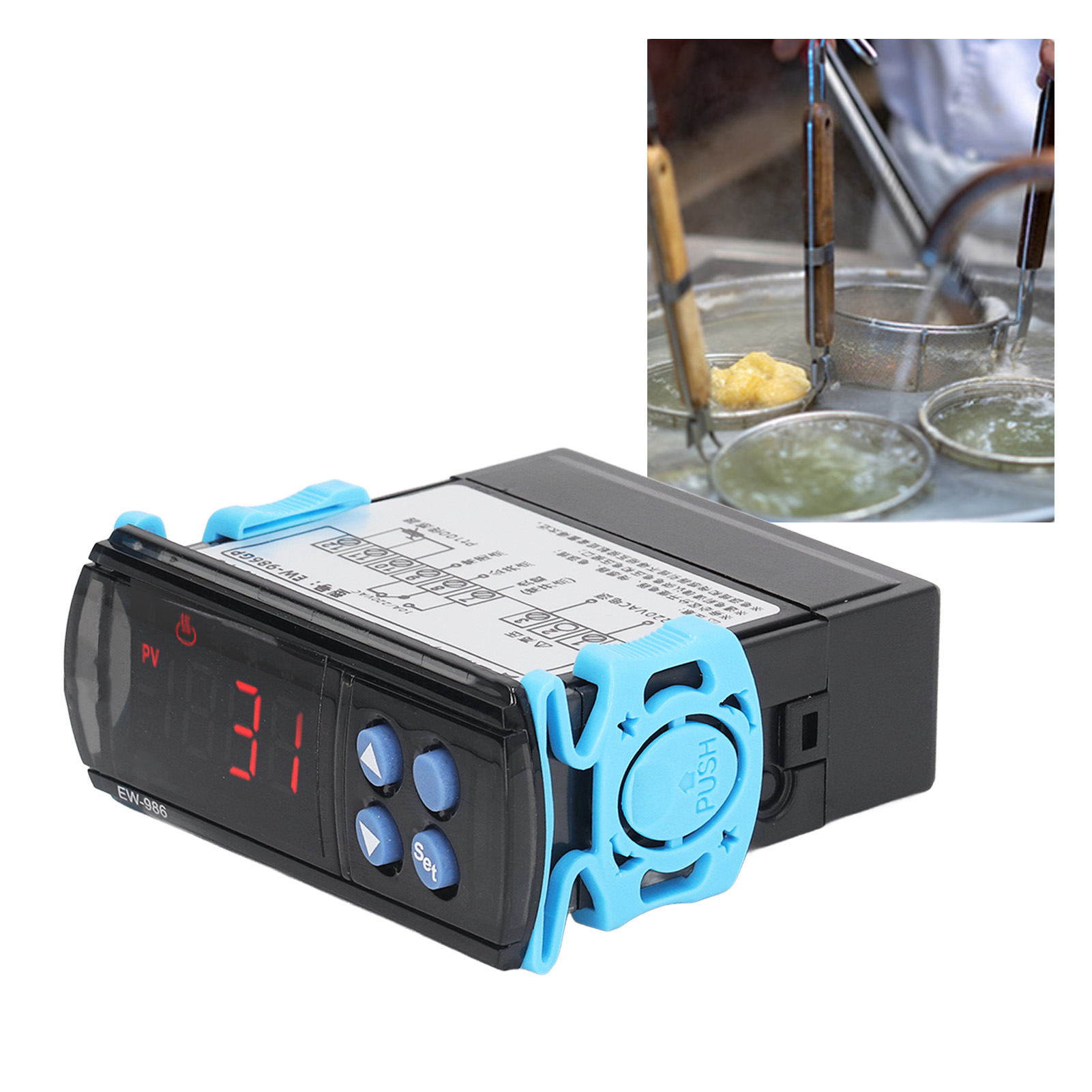 Ew-986gp Ac220v Hochtemperatur-heiztemperaturregler