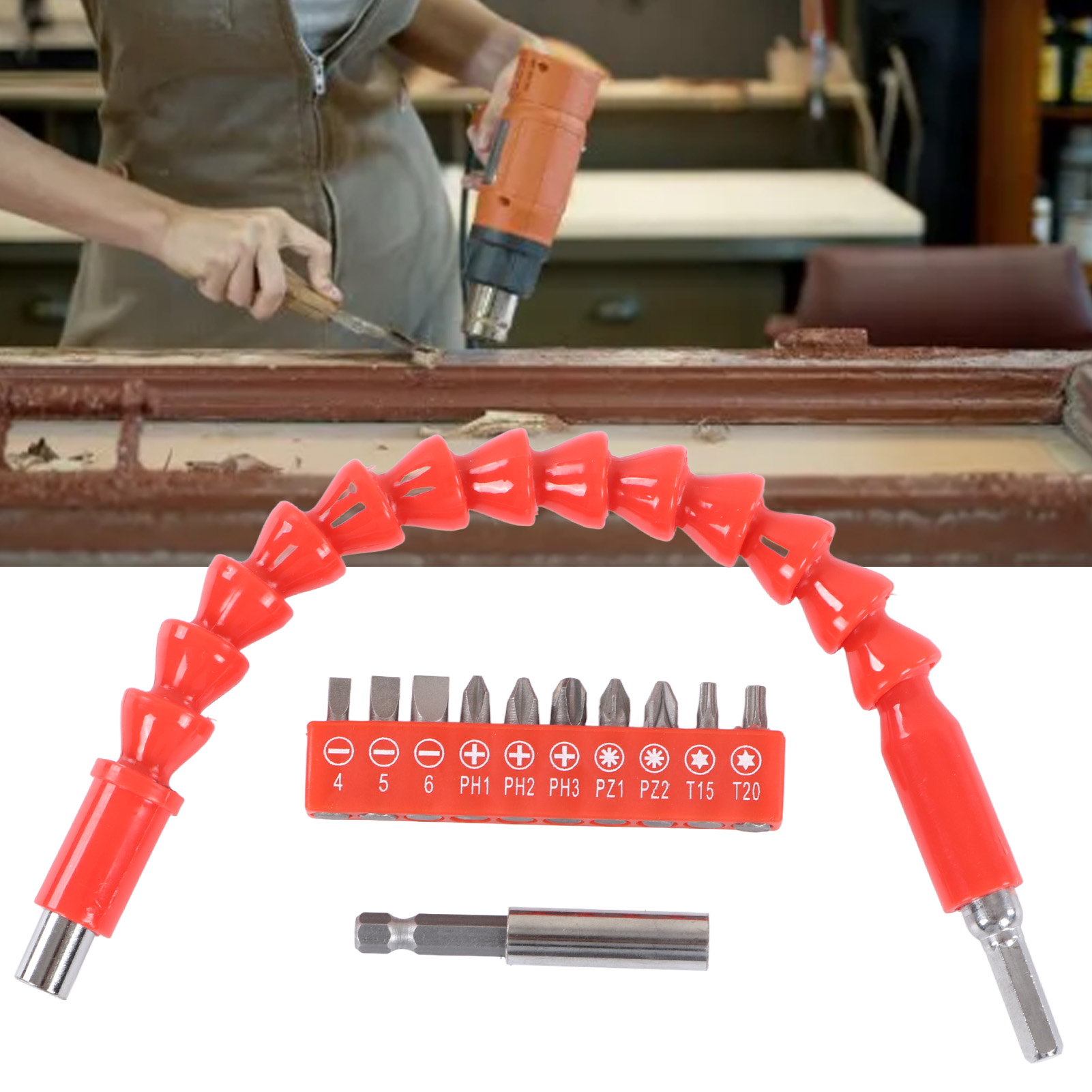 Flexibles Set Für Elektrische Bohrmaschinen, Akku-bohrmaschinen-set, Zubehör Für Elektrische Schraubendreher