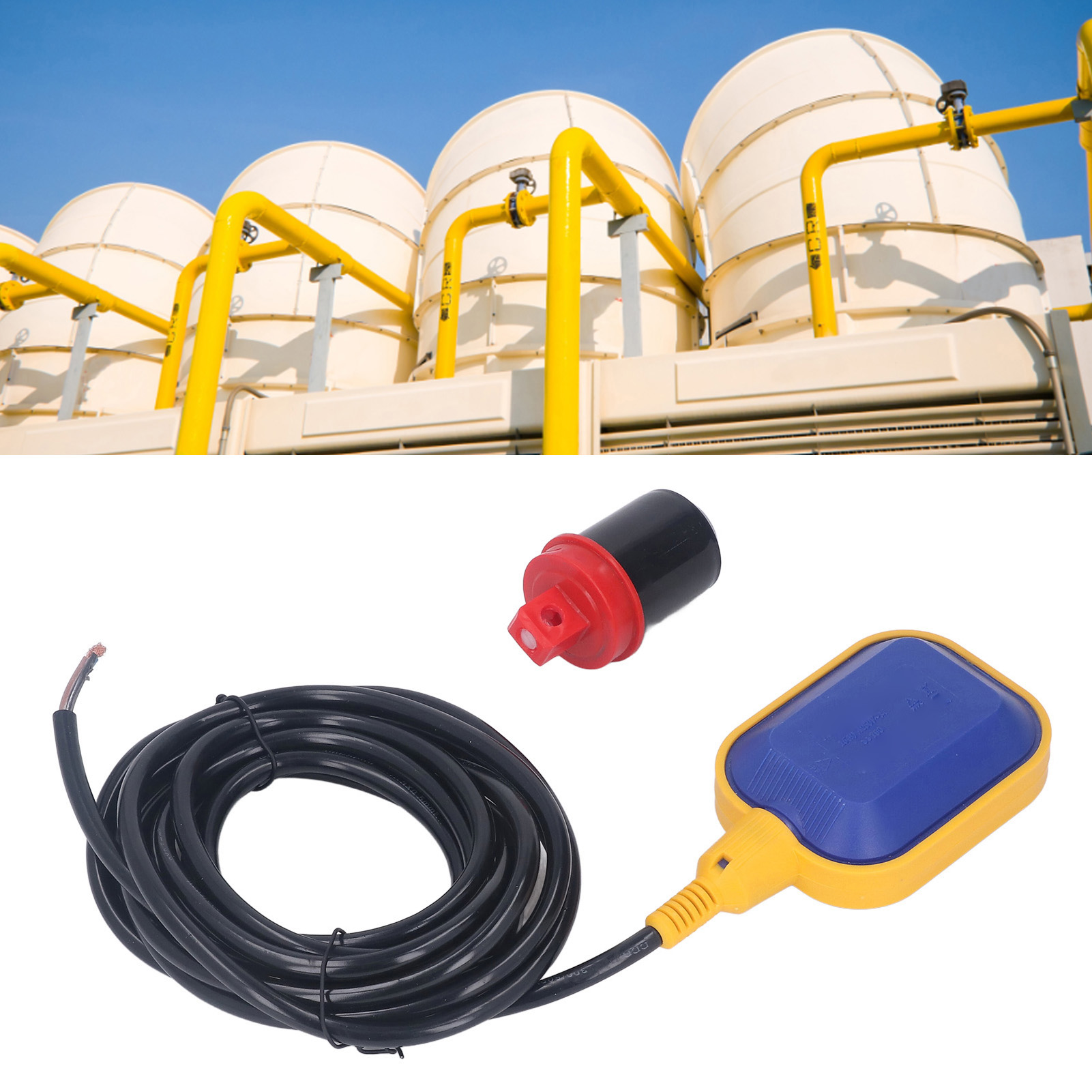 Automatischer Schwimmerschalter Für Wasserpumpe Sl-m15-2, 250–380 V, 4 M Kabel