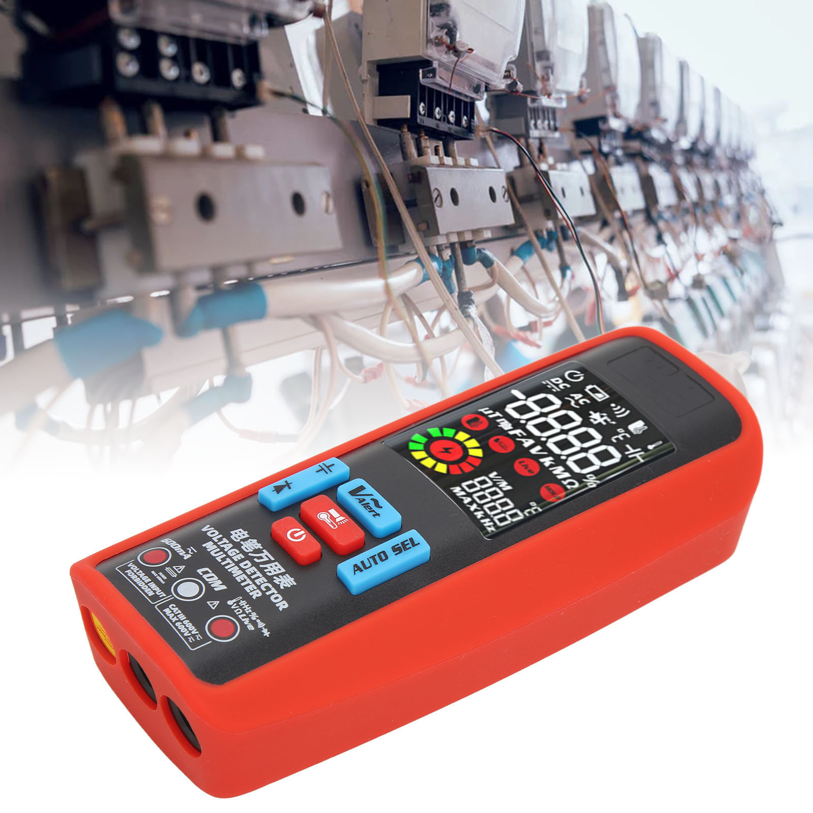 Bside A5x Smart Digital Multimeter Mit Farbdisplay, Ladefunktion Und Allen Weiteren Funktionen Hochpräzises Elektrisches Multimeter Mit Überhitzungsbeständigkeit.