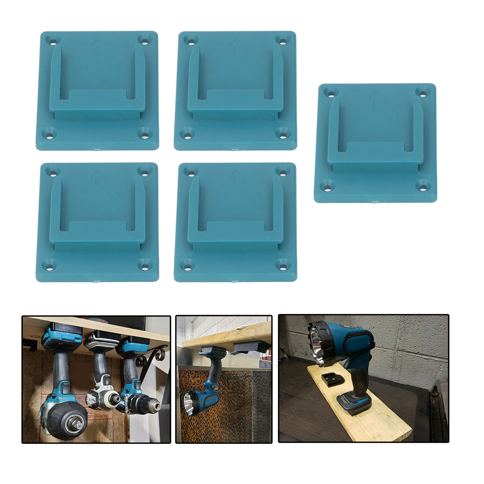Blaue Makita/bosch Akku-werkzeughalter Für 18v Lithium-ionen-akkugeräte, Nicht Kompatibel Mit 18v Ni-cd-werkzeugen.