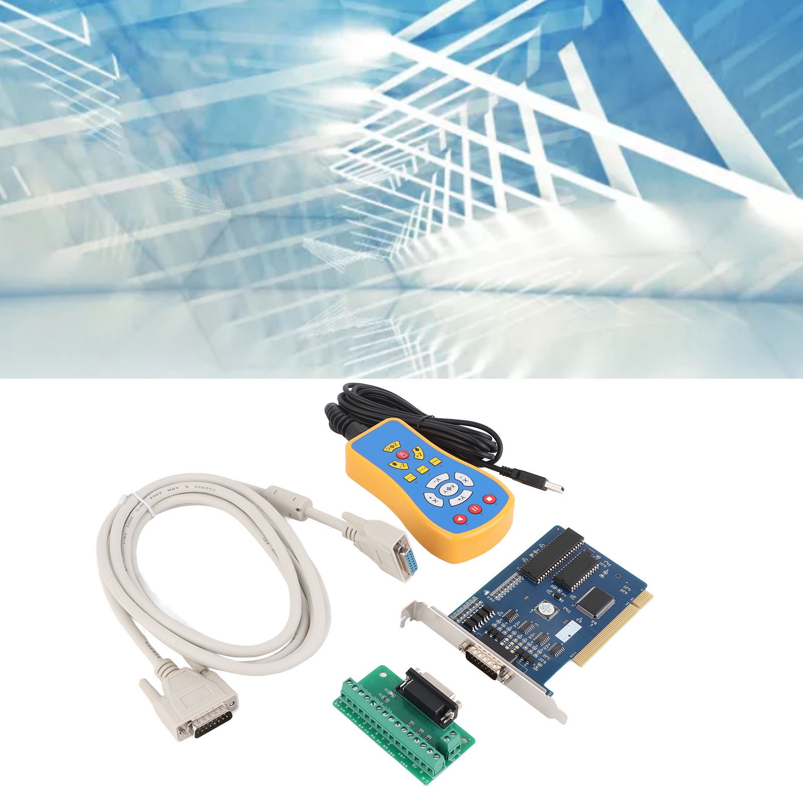 Nc Studio 3-achsen-pci-controller-karte + Usb-lenkrad-kit