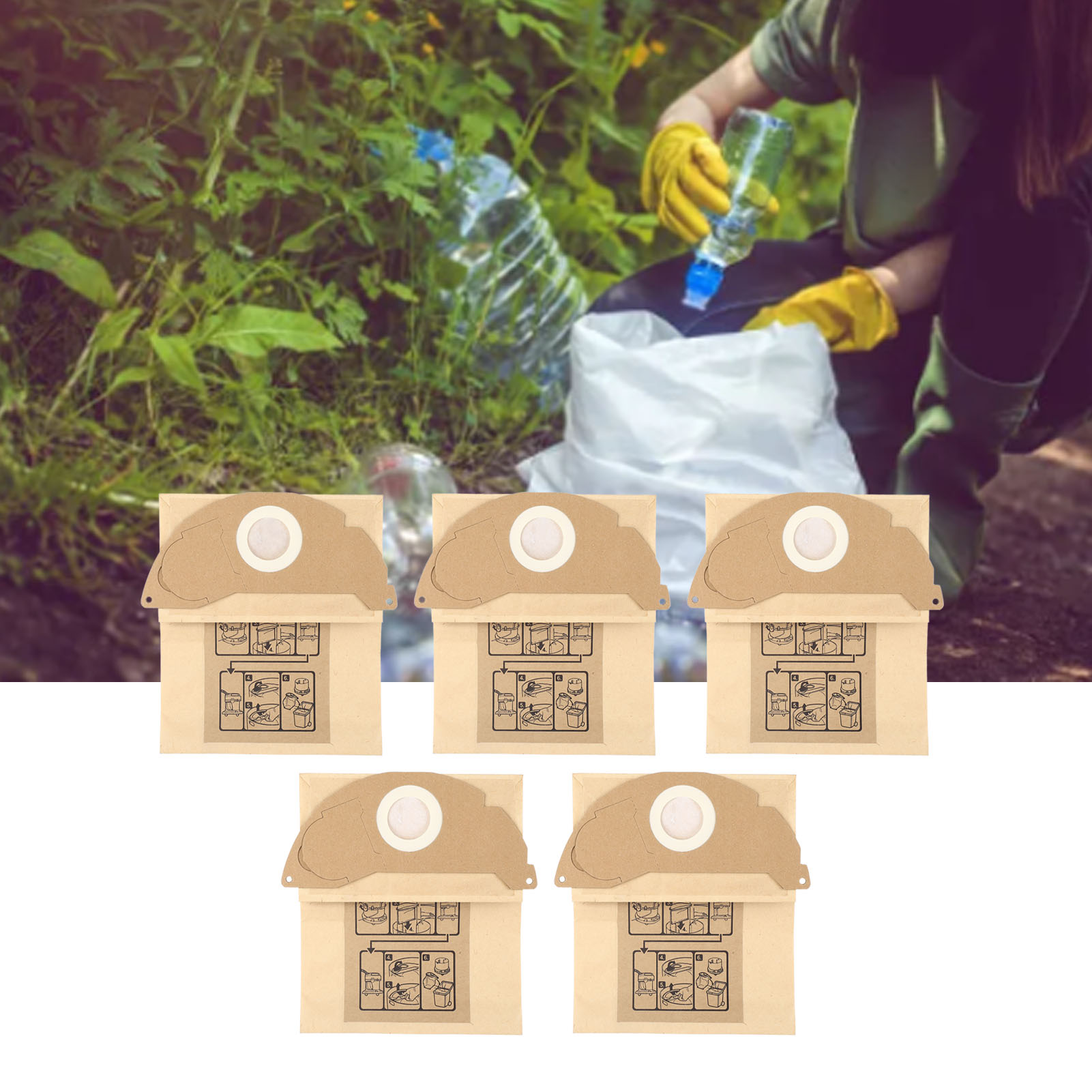 Zubehör Für Den Staubsauger Wd2250 A2004 A2054 Mv2: Papiertüten/müllbeutel