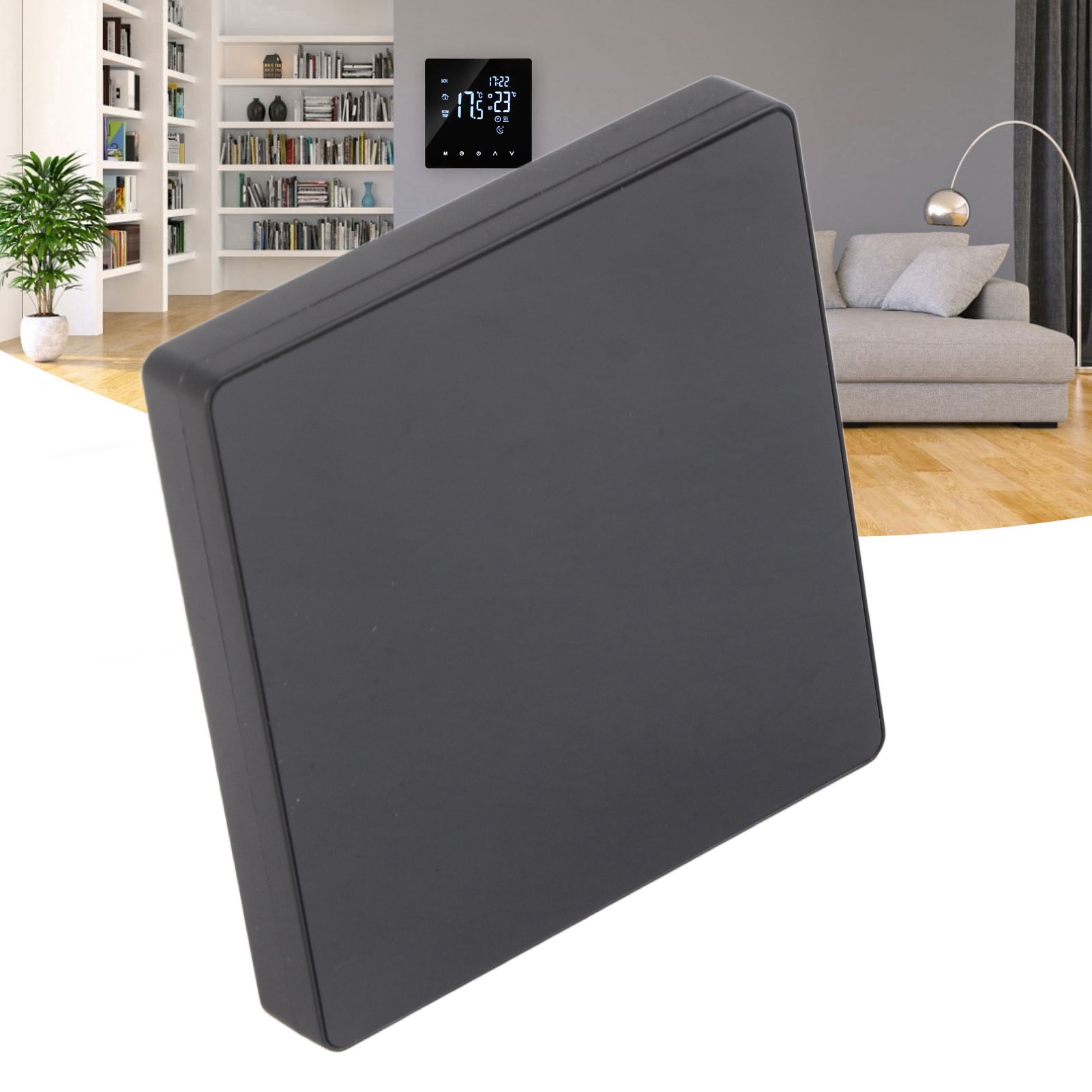 K3 Serie Lcd-touch-thermostat 4400 W, Temperatureinstellung Von 5 Bis 60 °c, Elektrische Fußbodenheizung, 90-240 V Ac Stromversorgung, 3 A, Anschluss Über Heizkabel.