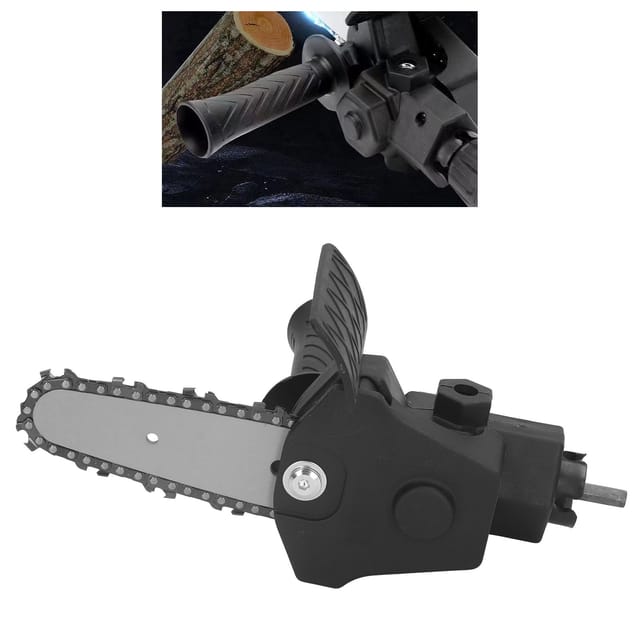 Bohrmaschinen-zu-säge-adapter, Edelstahl Mit Einfach Zu Montierendem Kunststoffgriff, 10 Cm (4 Zoll), 10-teiliges Zubehörset, Bohrmaschinen-zu-säge-konverter Für Heimwerkerprojekte