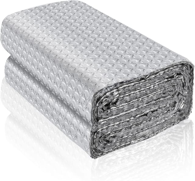 Aluminium-wärmedämmrolle, Heizkörperreflektorfolie, Wärmedämmfolie Für Fenster, Wärmedämmplatten Für Autos Und Wände (5 M X 60 Cm)