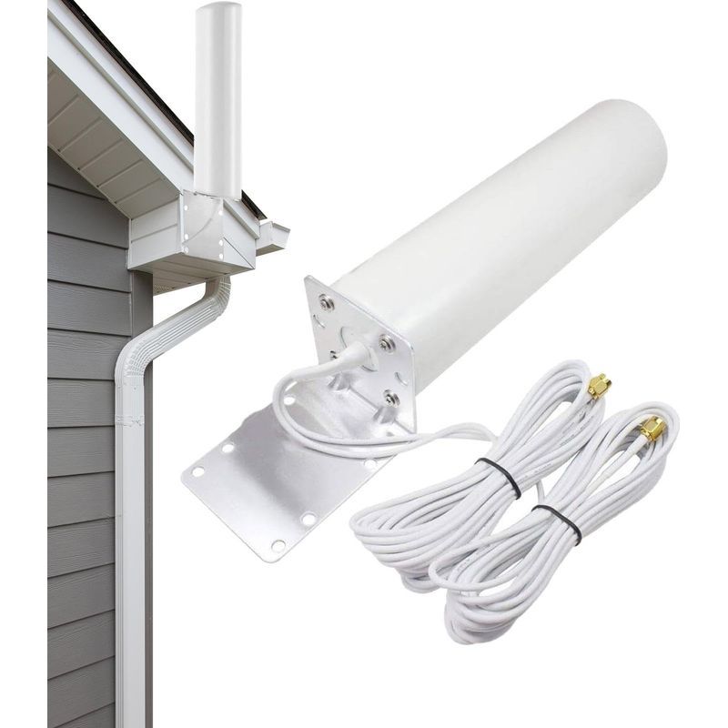 Extension Wifi Extérieure, Amplificateur De Signal D'Extension Wifi Extérieur Prolongateur De Portée Wifi Répéteur Wifi Booster D'Extension De Signal Extérieur Étanche Installation Rapide