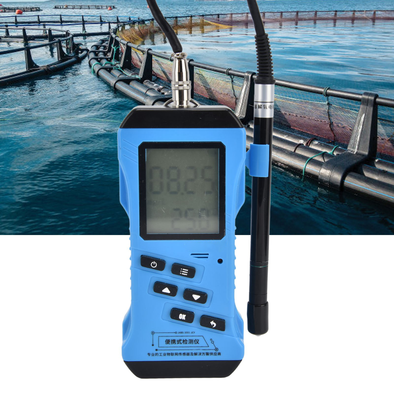 Tragbarer Sauerstoffanalysator Jxbs-3001-s-dom Zur Online-messung Und -analyse Des Sauerstoffgehalts In Schwimmbädern Und Fischteichen